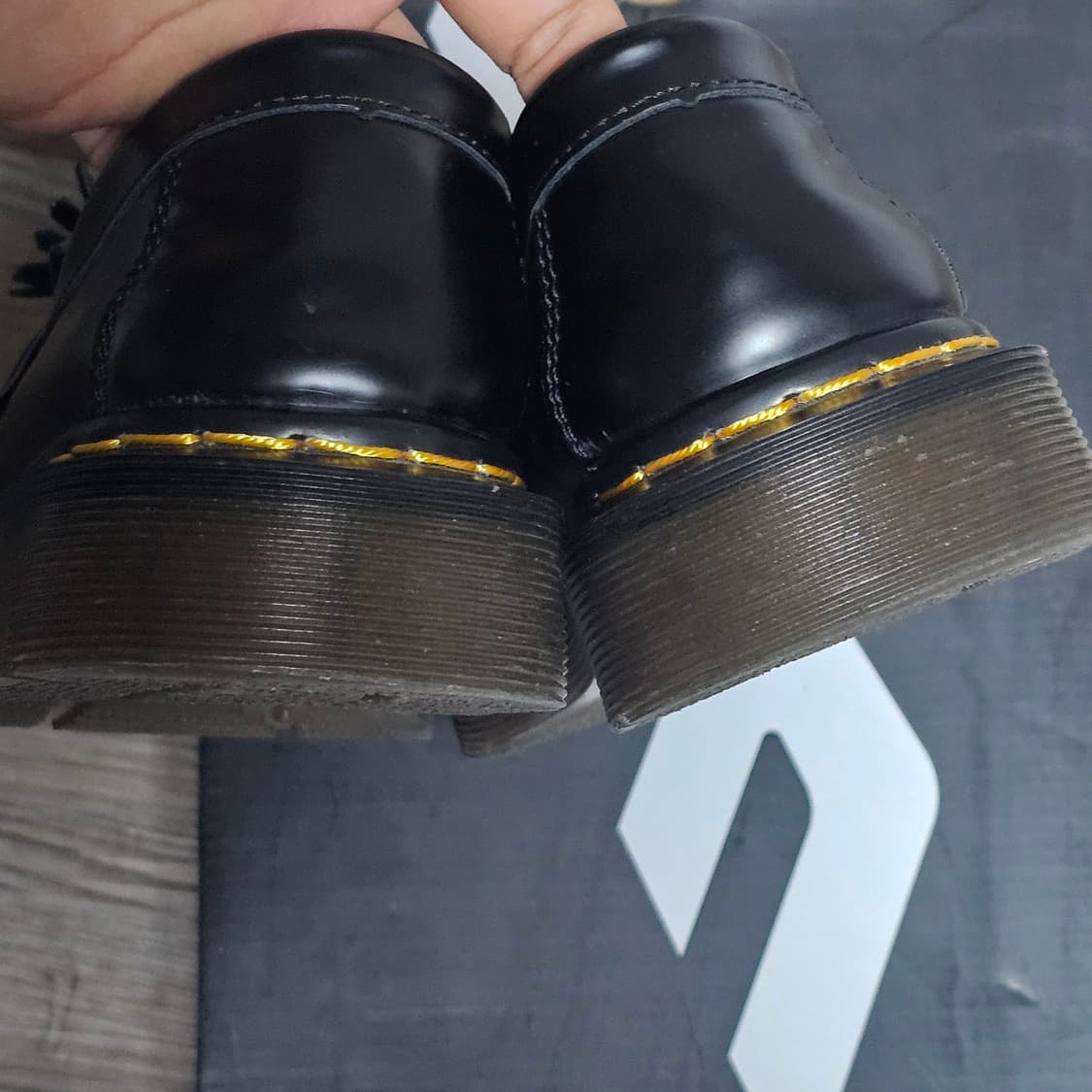 닥터마틴 아드리안 블랙 로퍼 UK8.5 상품이미지3