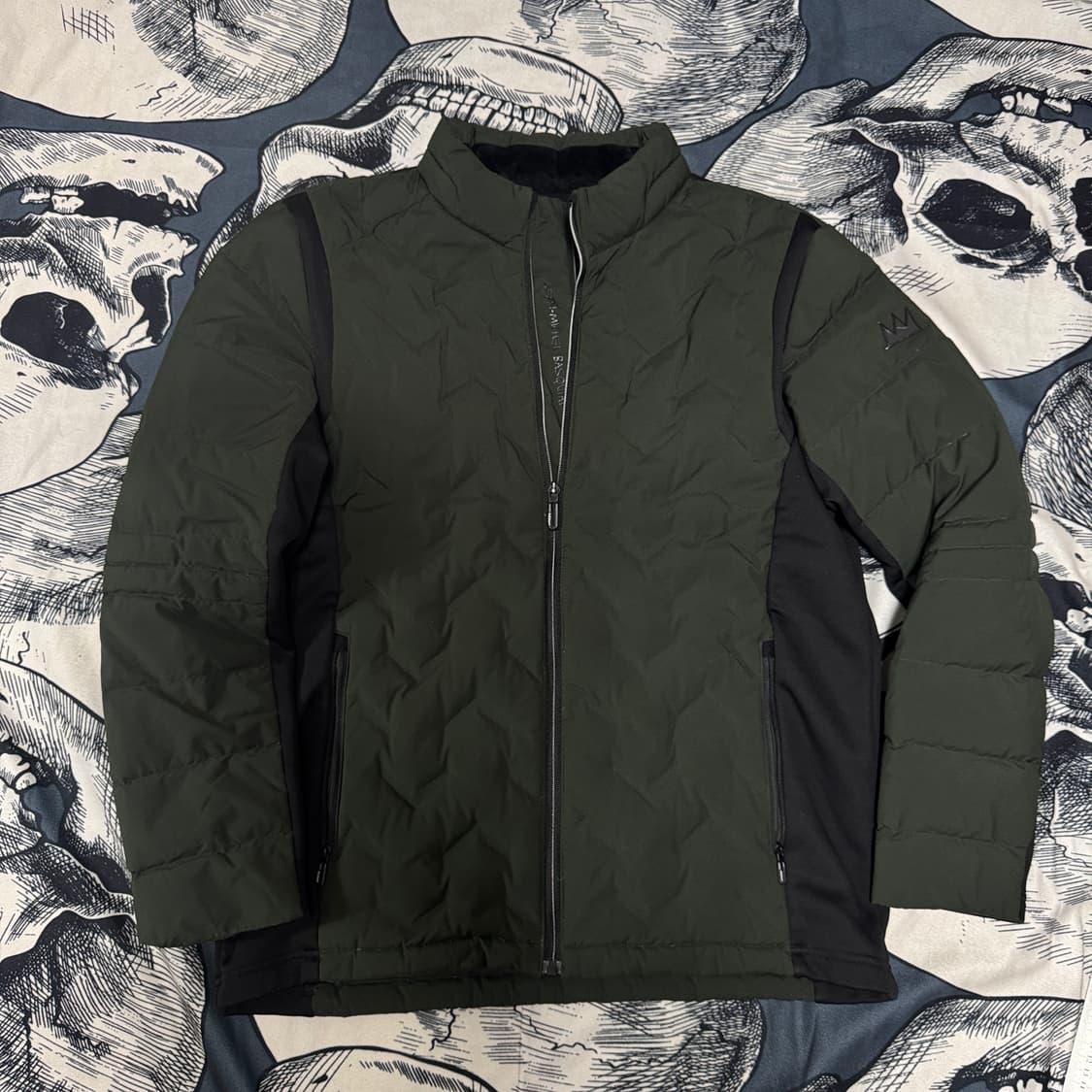 장미쉘바스키아 구스다운 방풍집업 105사이즈 상품이미지1