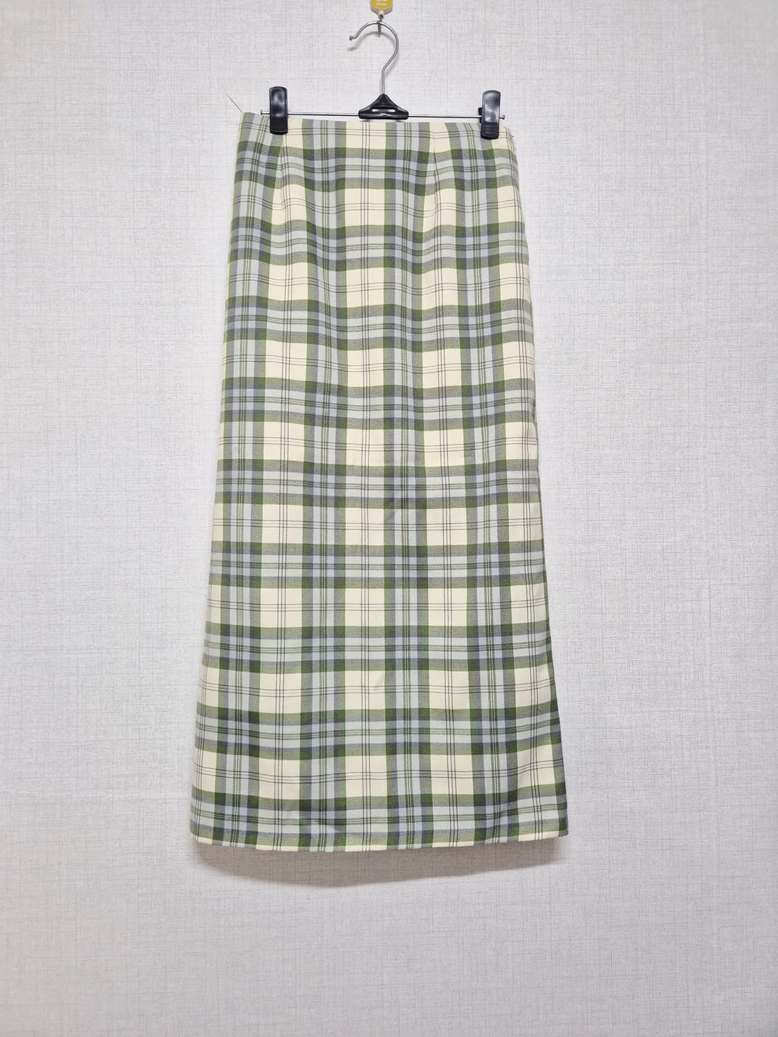 체크 롱 스커트 상품이미지1