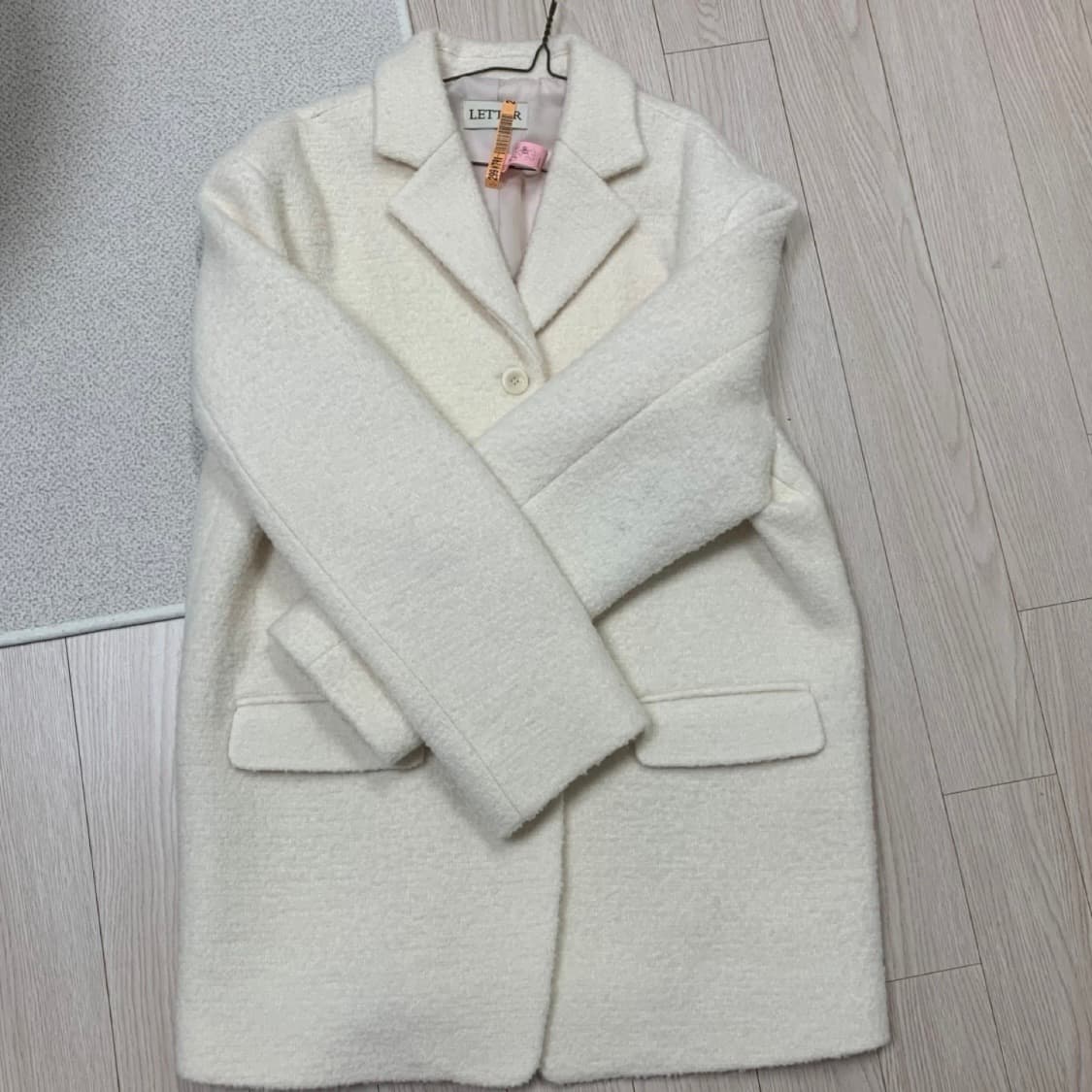 레터 테디코트 상품이미지5