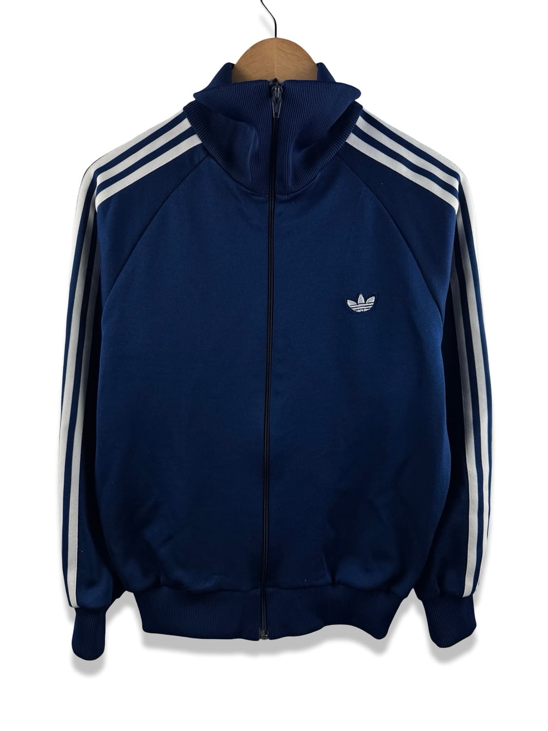 70S 아디다스 데상트 올드스쿨 트레포일 네이비 트랙탑져지 2446 상품이미지1