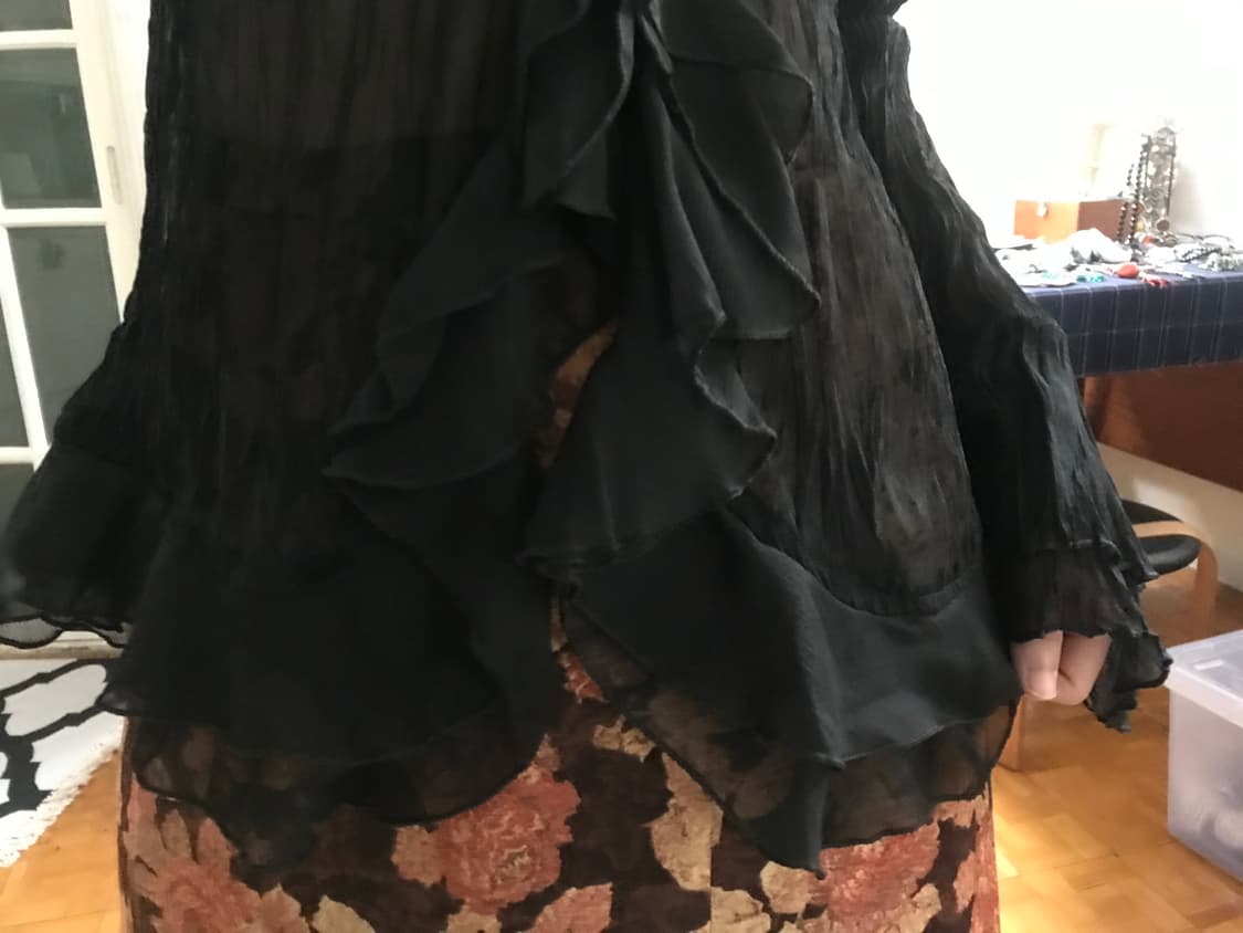 vintage frill blouse 상품이미지4