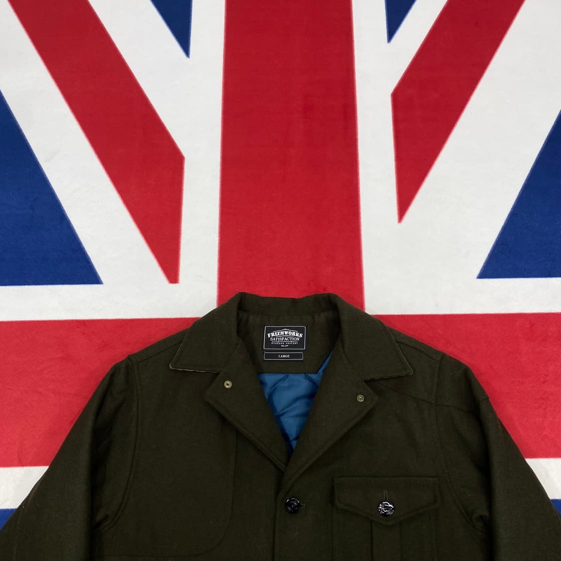 프리즘웍스 누빔 헌팅자켓 L  상품이미지3