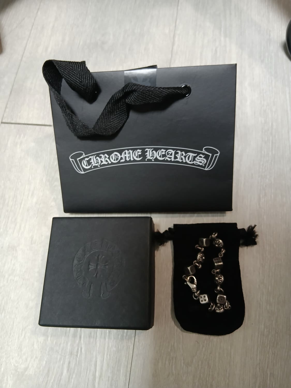 크롬하츠 다이스 팔찌 9링크 상품이미지1