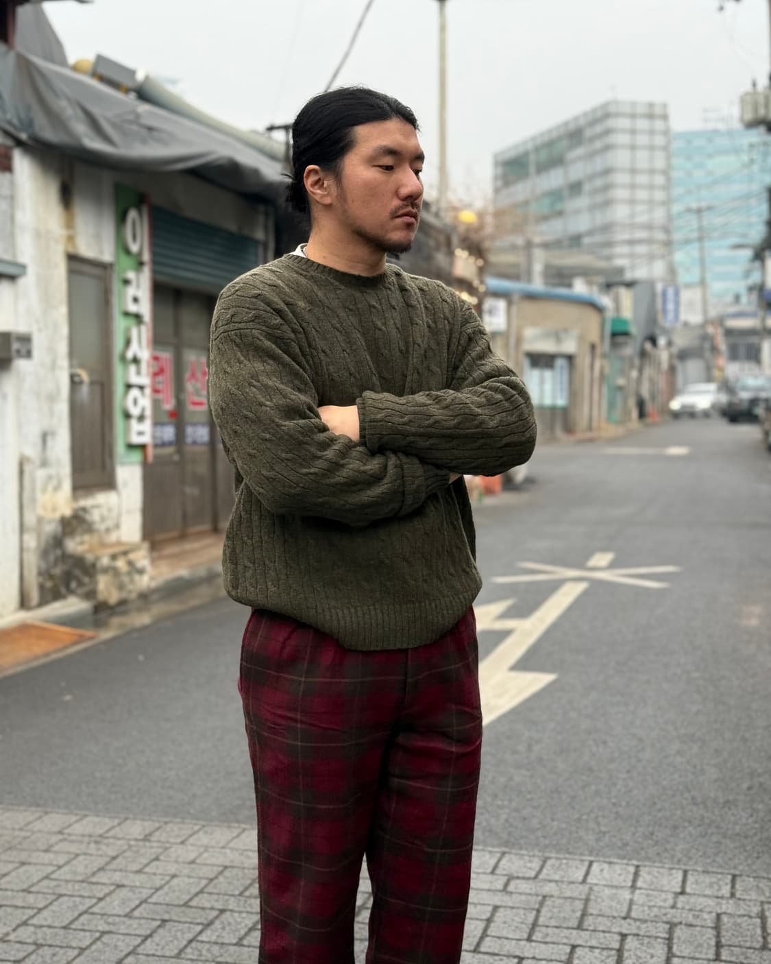 90‘s 폴로 랄프로렌 램스울 케이블 니트 스웨터 105 상품이미지8