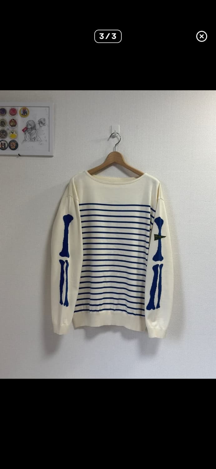 캐피탈 본 스트라이프 니트 상품이미지1