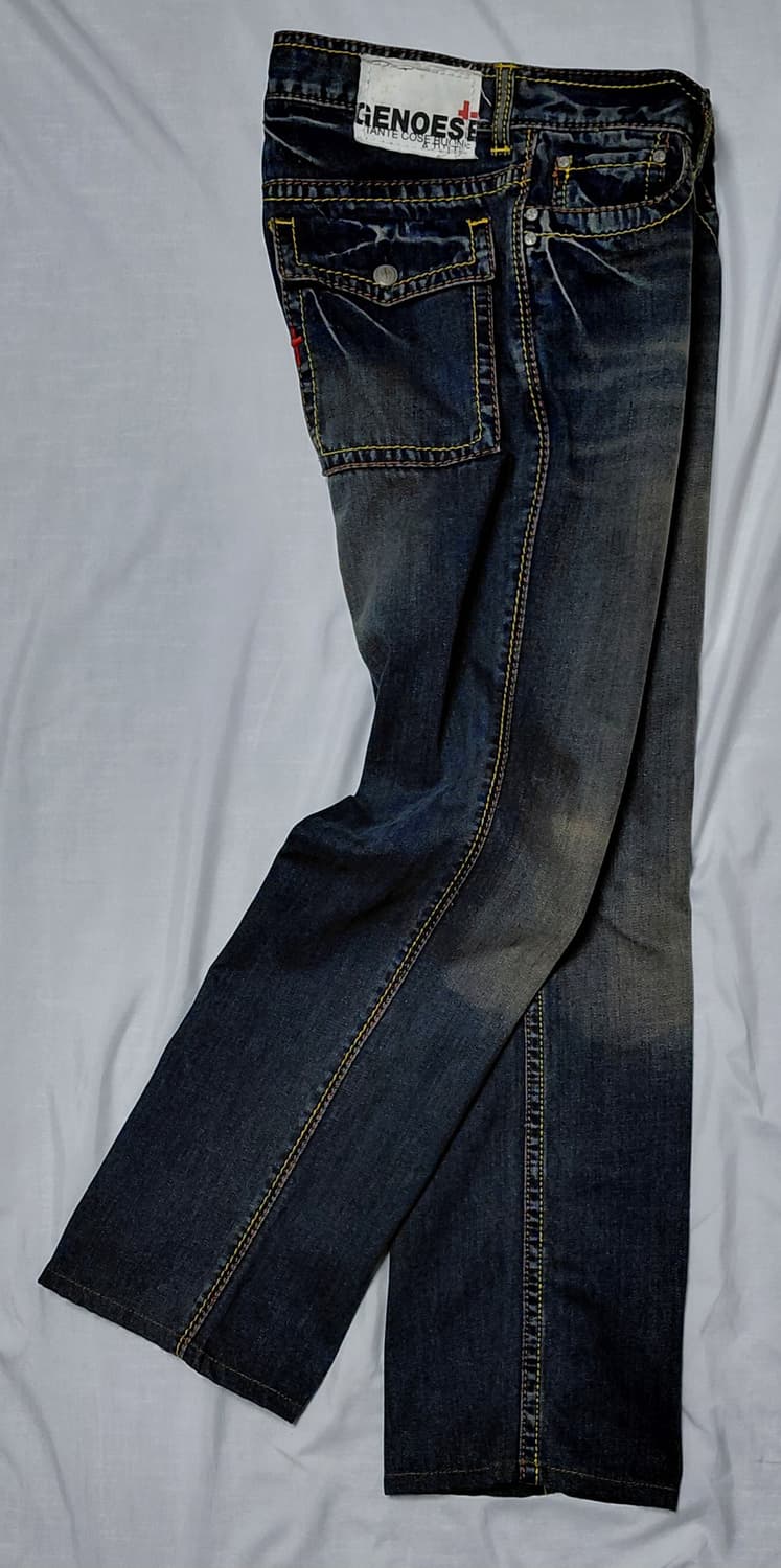 [M] Bobson 밥슨 GENOESE 로우라이즈 빈티지 데님 상품이미지10