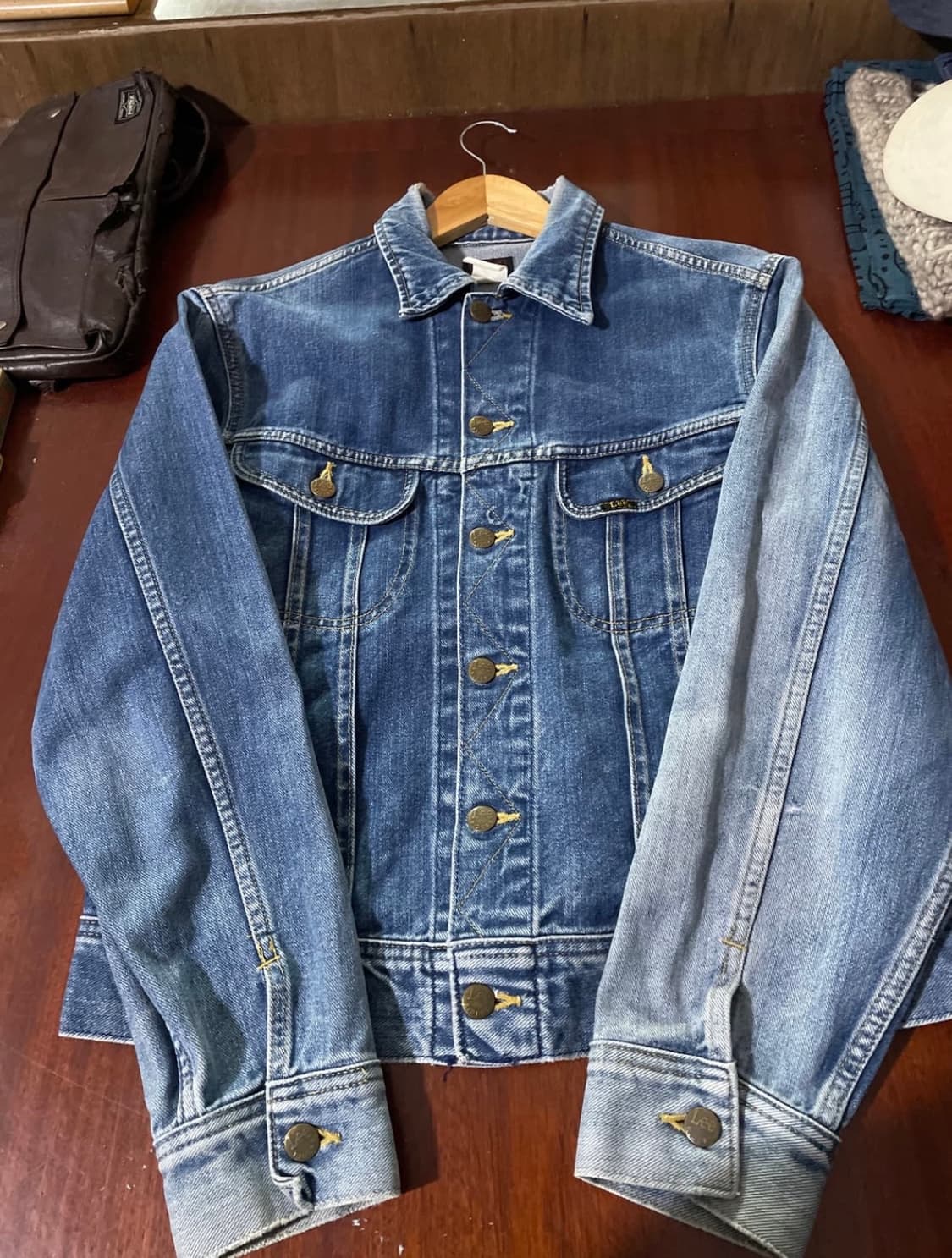 90s Lee 101j 0411 데님자켓 트러커 일본 복각 상품이미지1