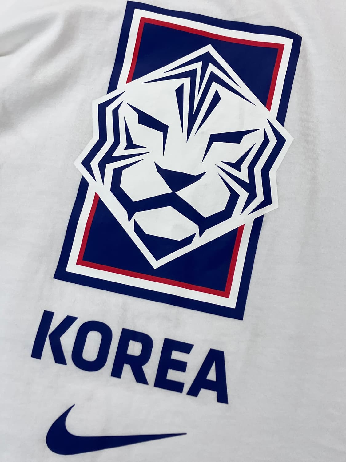 나이키 대한민국 국가대표 반팔 티셔츠 화이트 S #csz3893 상품이미지4