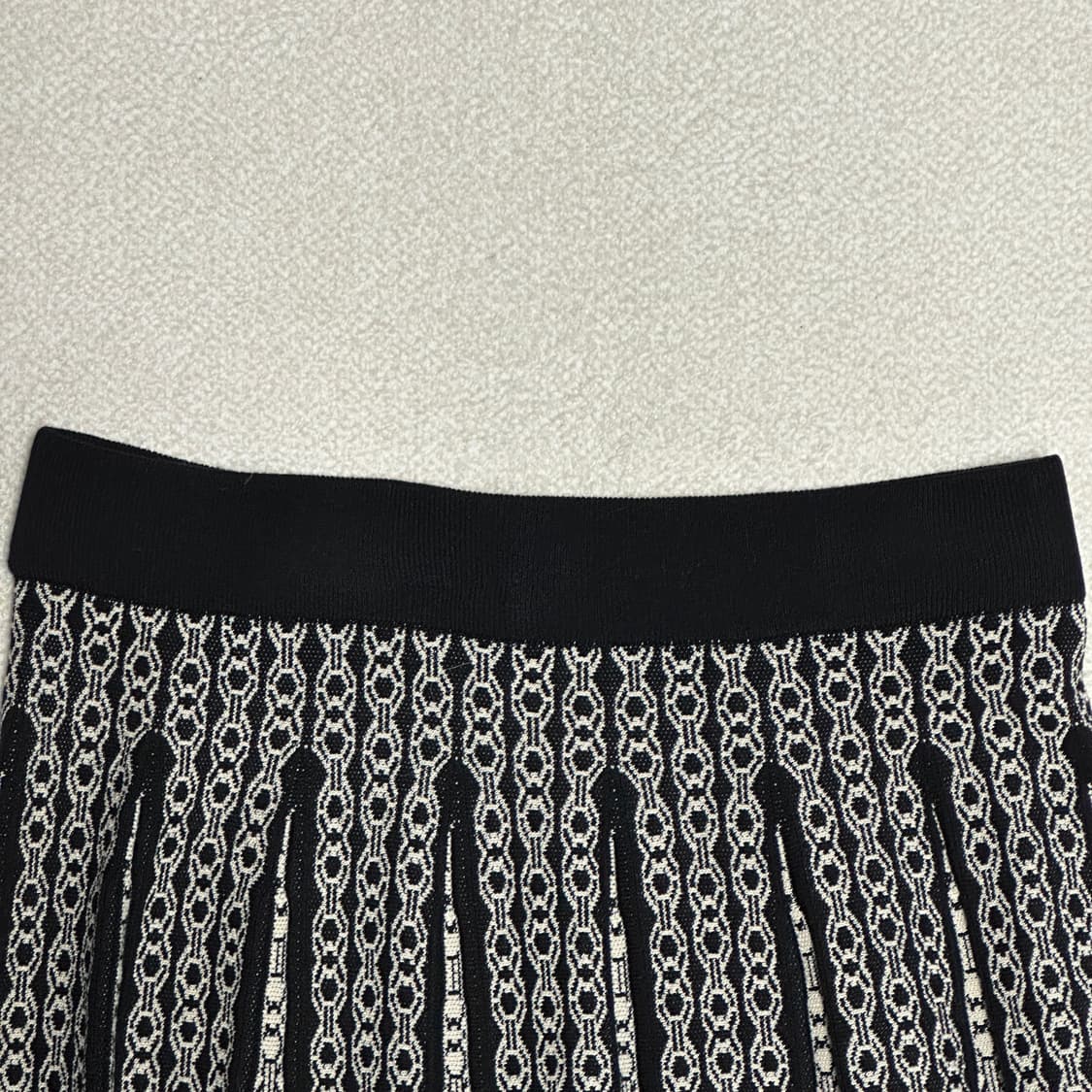 스테파넬 니트 플리트 롱 스커트 상품이미지3