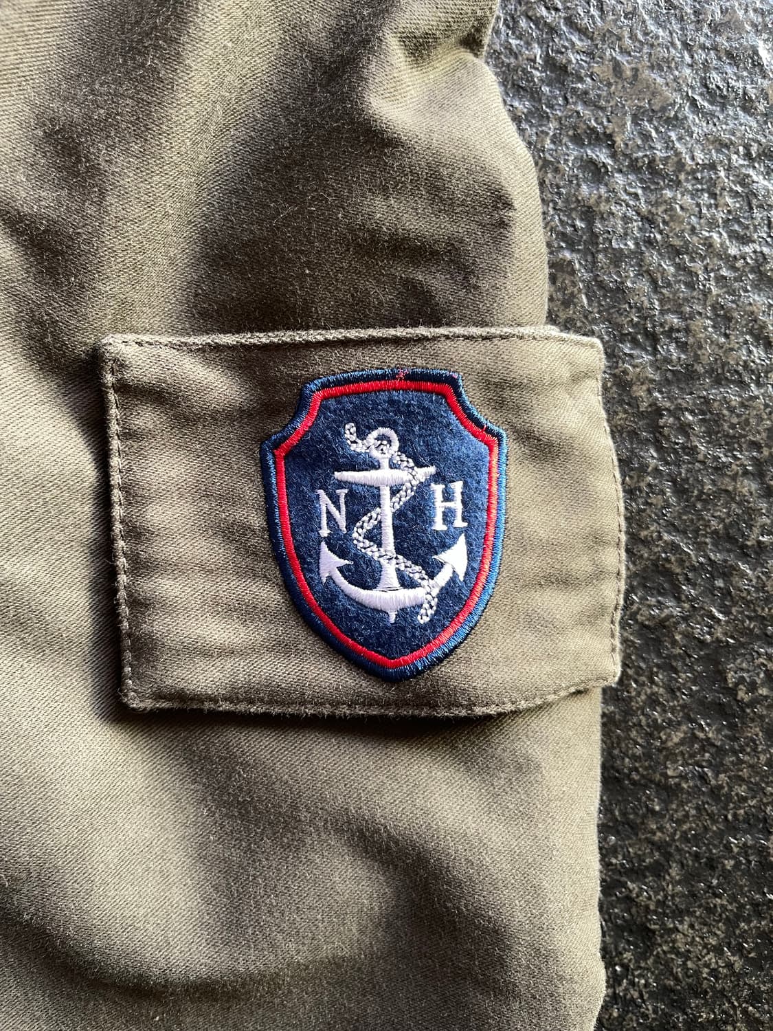 HIDE AWAYS NICOLE 올리브 밀리터리 자켓 M 상품이미지5