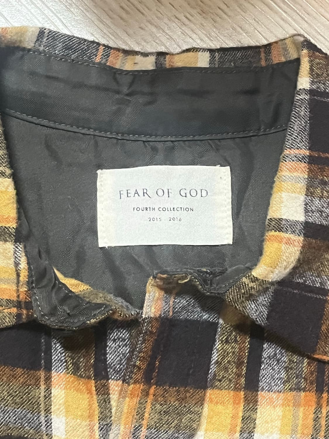 피어오브갓 4th 플란넬 셔츠 상품이미지2