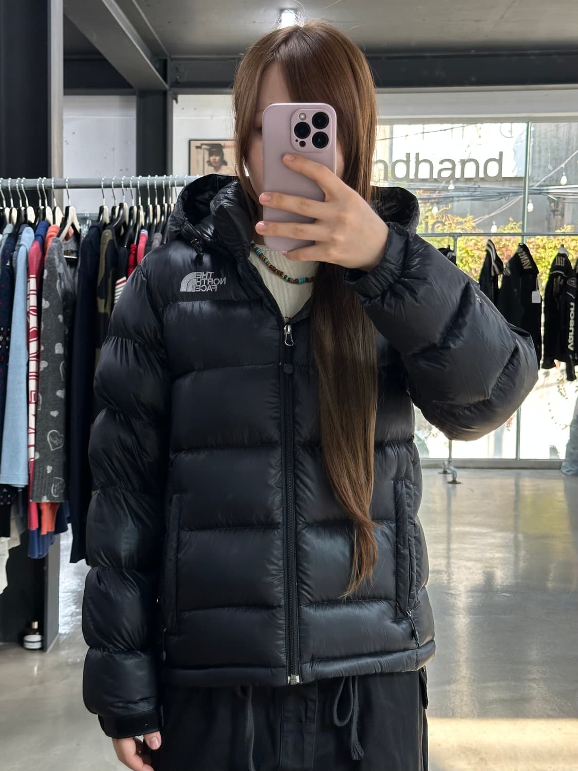 노스페이스 700 필 파워다운 패딩 상품이미지4