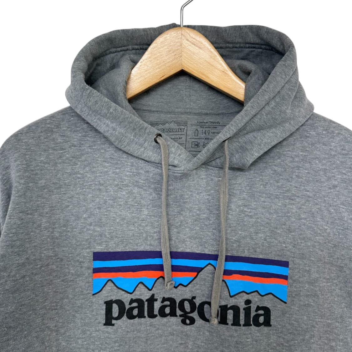 파타고니아 빅로고 후드티 상품이미지2