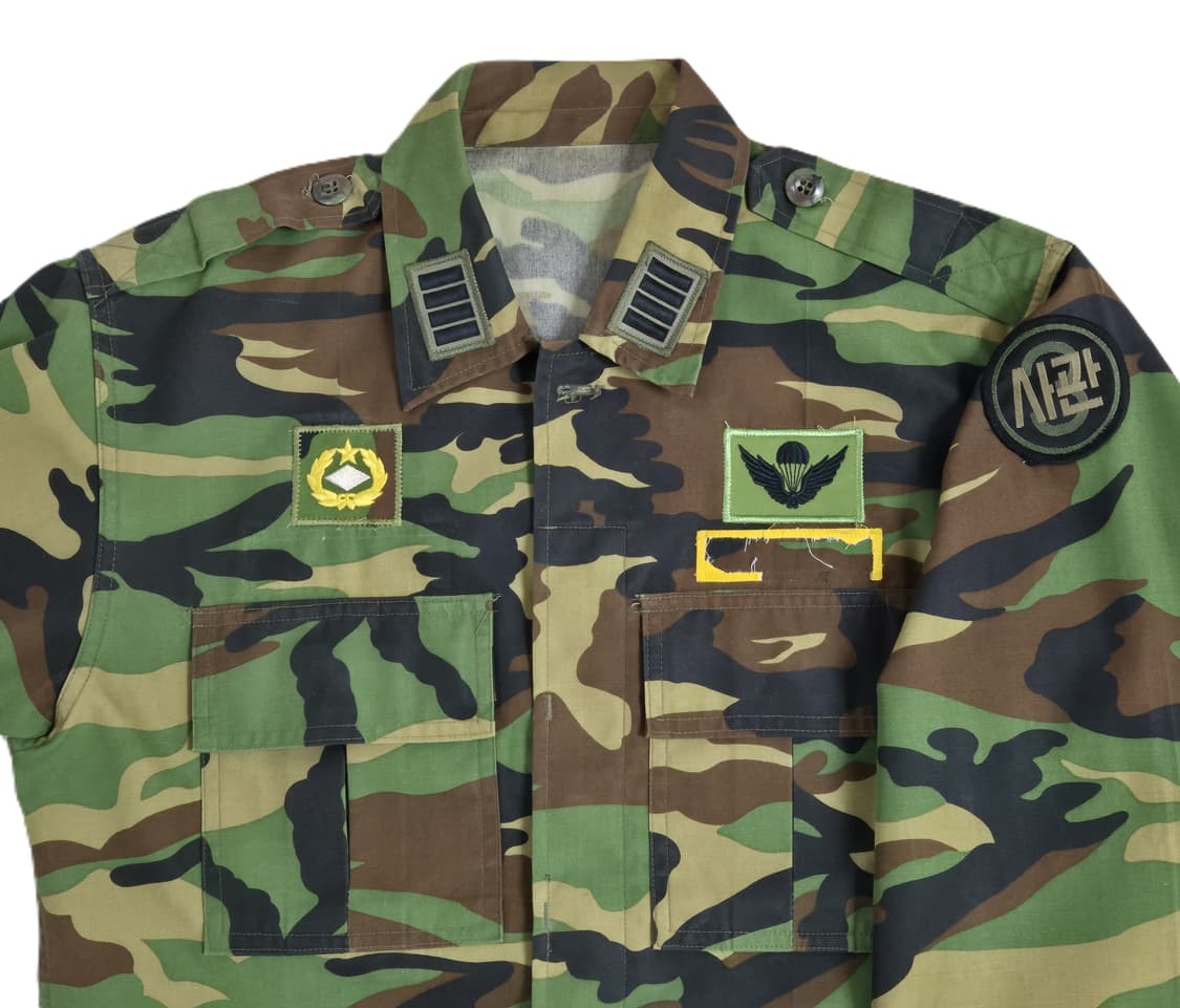 육군 구형 3사관학교 4학년 생도 후기형 동계 전투복 상의 자켓 (M) 상품이미지6