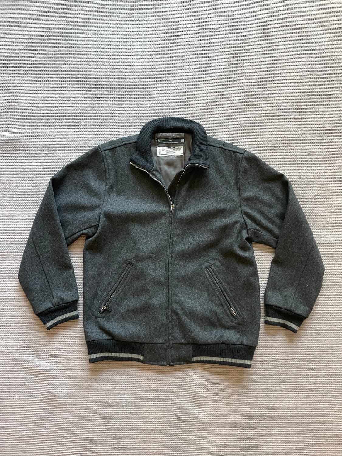 넘버나인 오마쥬 빈티지 바시티 자켓 상품이미지1