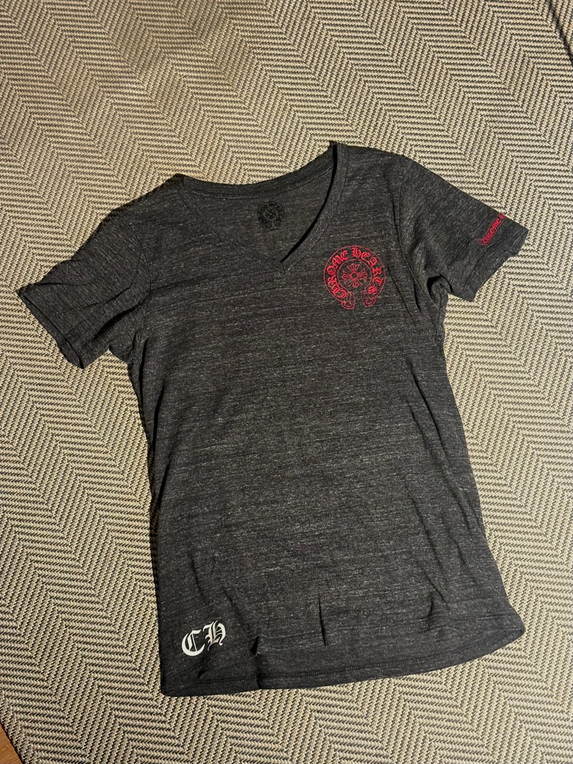 크롬하츠 말발굽 V넥 반팔 상품이미지3