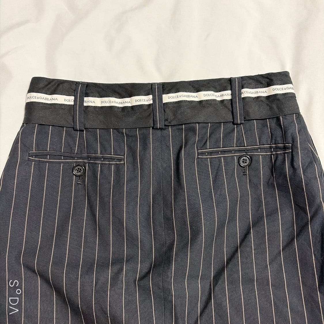 돌체앤가바나 스트라이프 스커트 상품이미지7