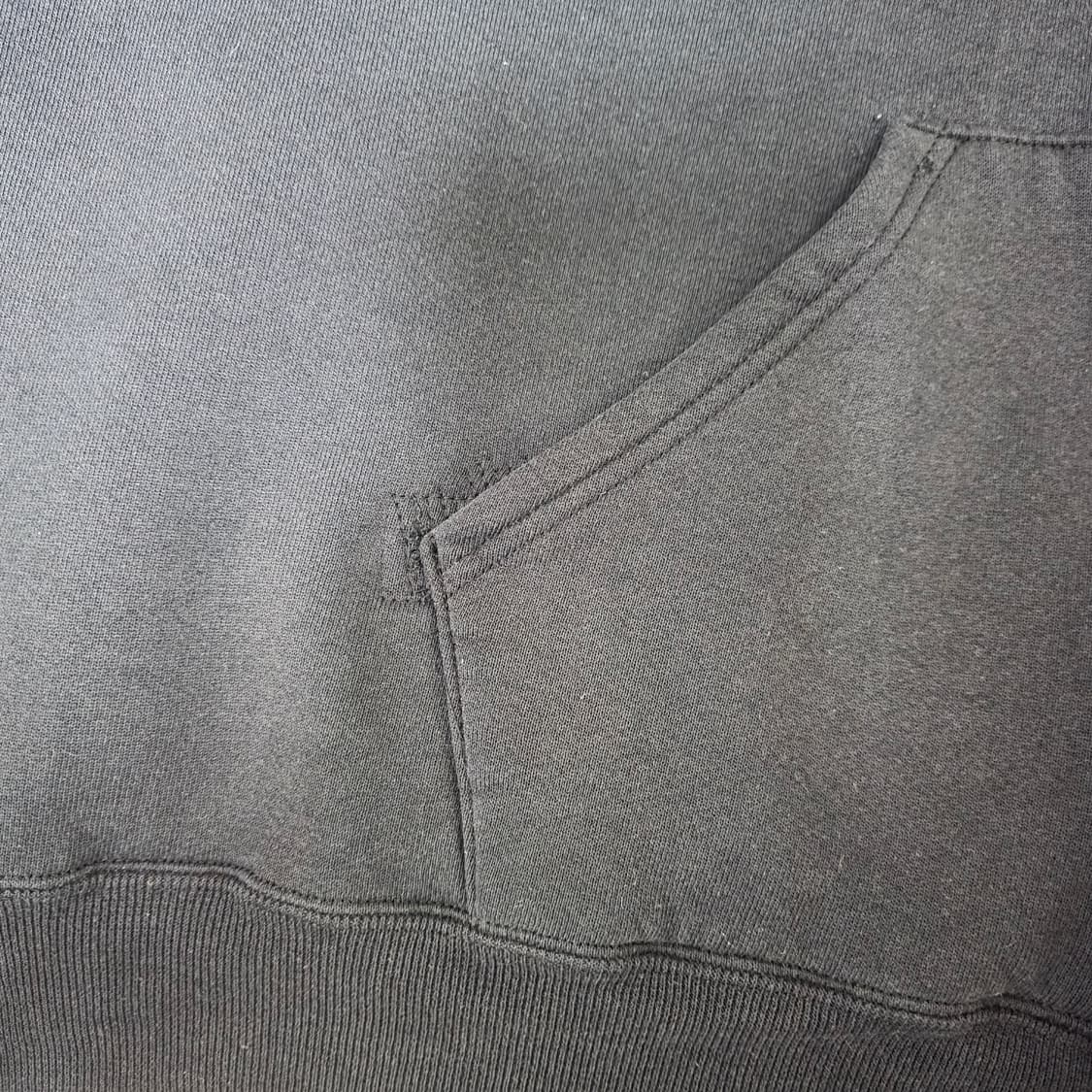 [XL] 90s 빈티지 러셀 애슬레틱 후드집업 블랙 ver. 페이드리페어 상품이미지3