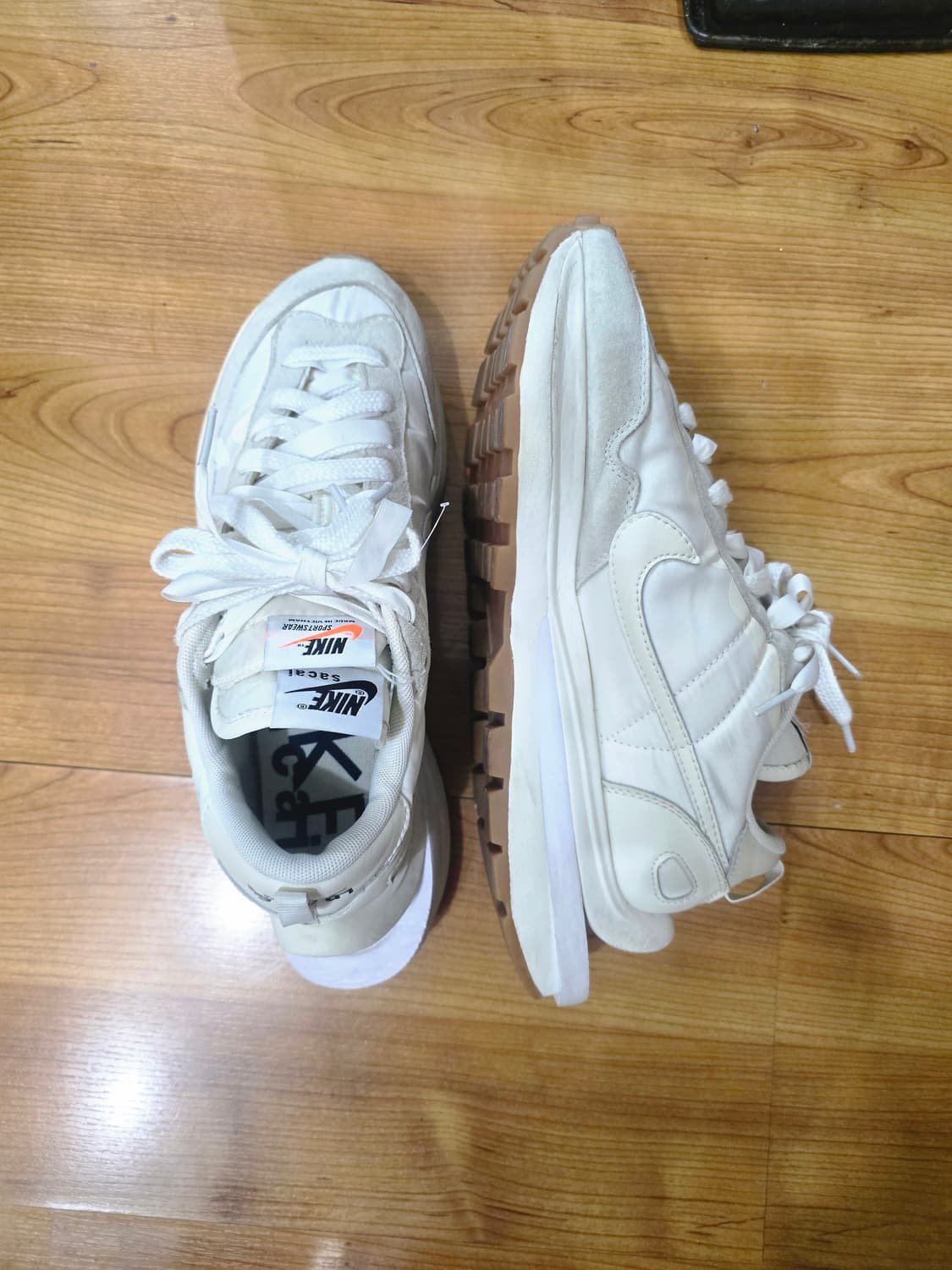 나이키 사카이 베이퍼와플 흰색 265mm 상품이미지3