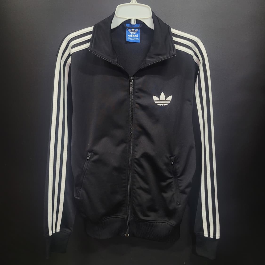 아디다스 불꽃 파이어버드 검흰 트랙탑 져지  상품이미지1