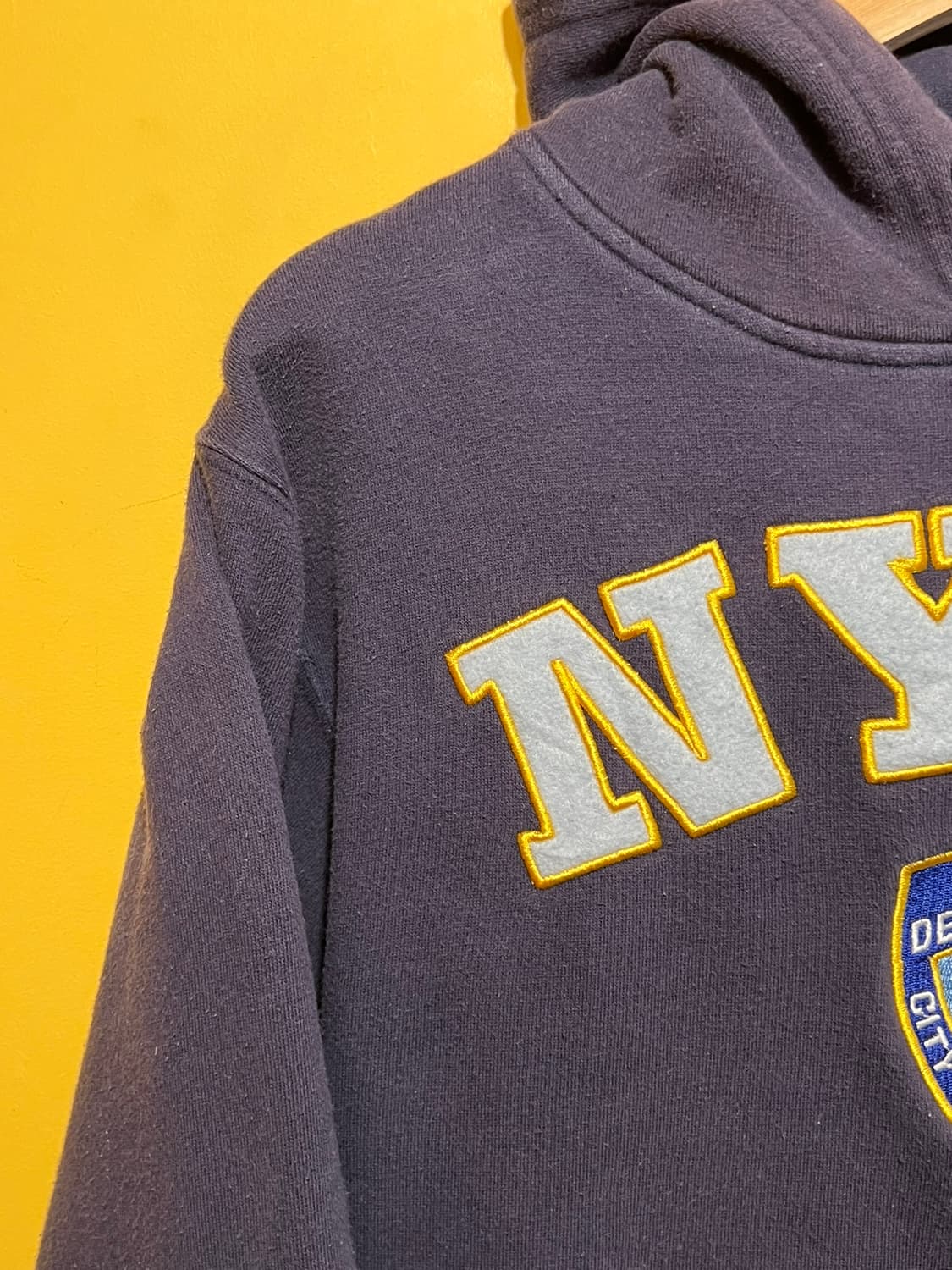 [M] NYPD 공식 굿즈 뉴욕경찰 후드 티셔츠 상품이미지3