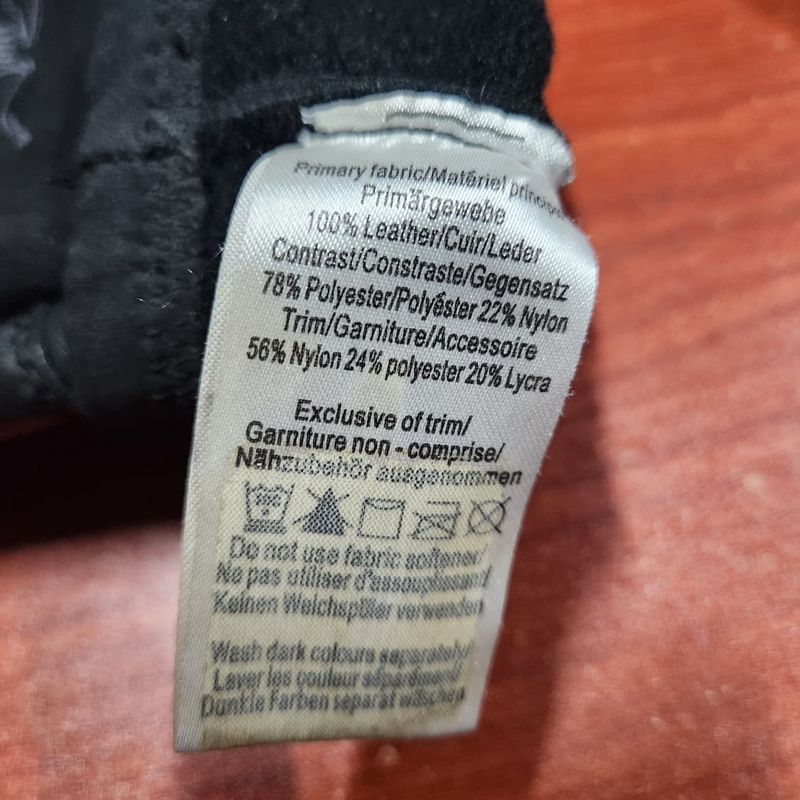 아크테릭스 블랙 가죽 장갑 XL 상품이미지5