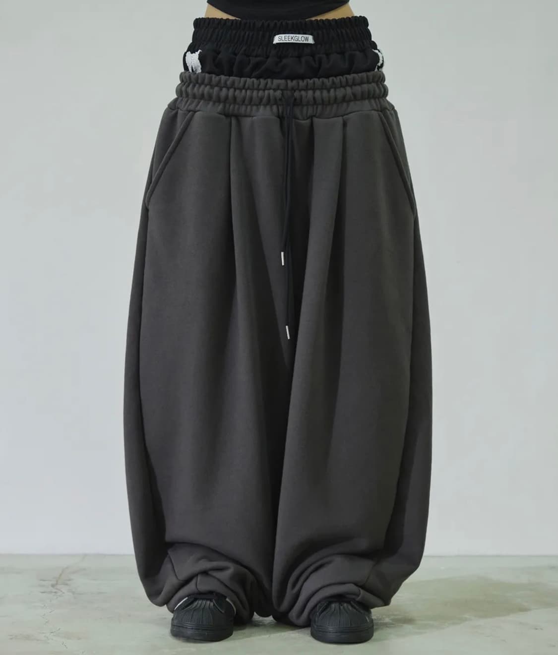 스웨트 새깅 팬츠 상품이미지2