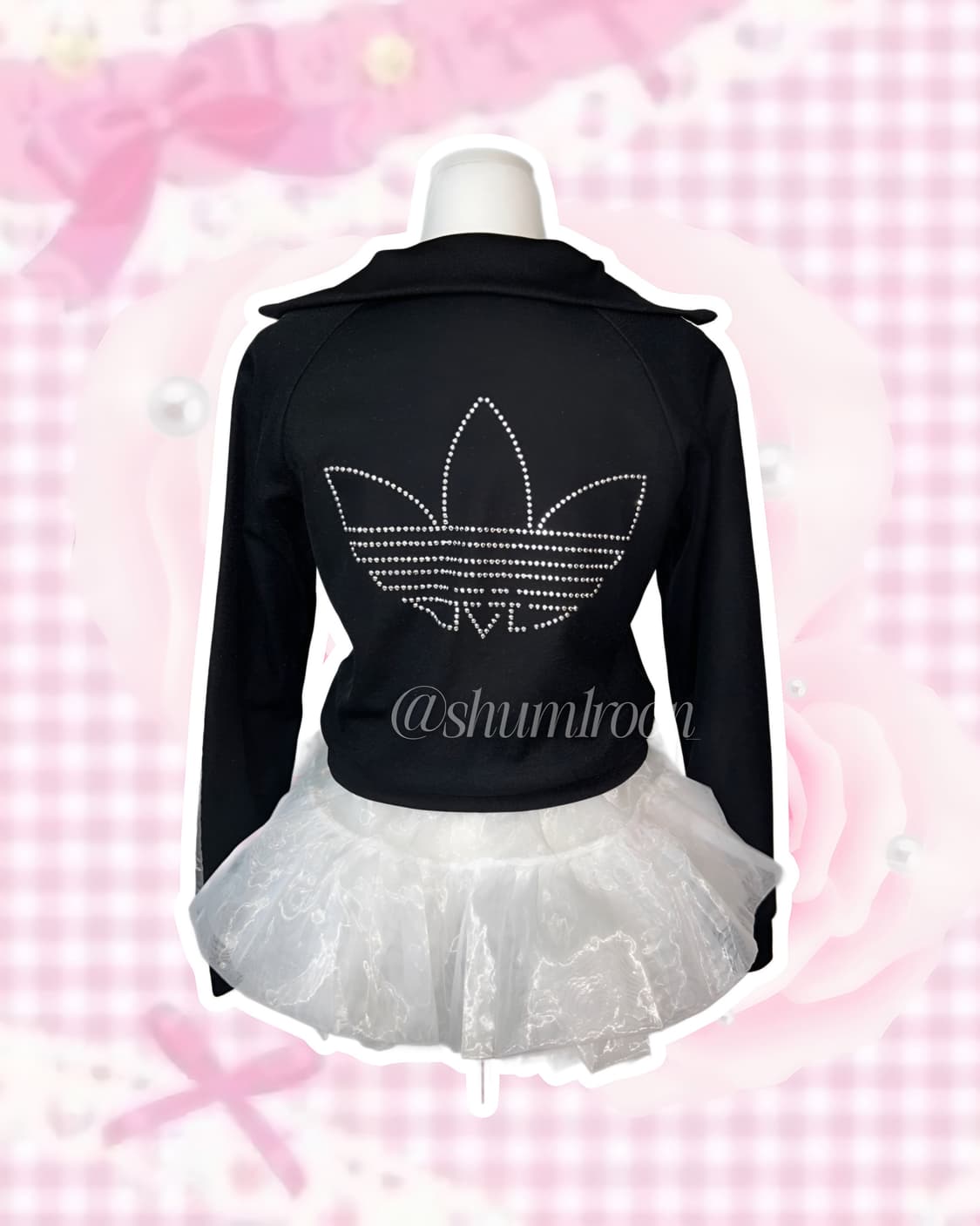 [셋업] 블랙스완 아디다스 큐빅 갸루 져지 +코치백 상품이미지4