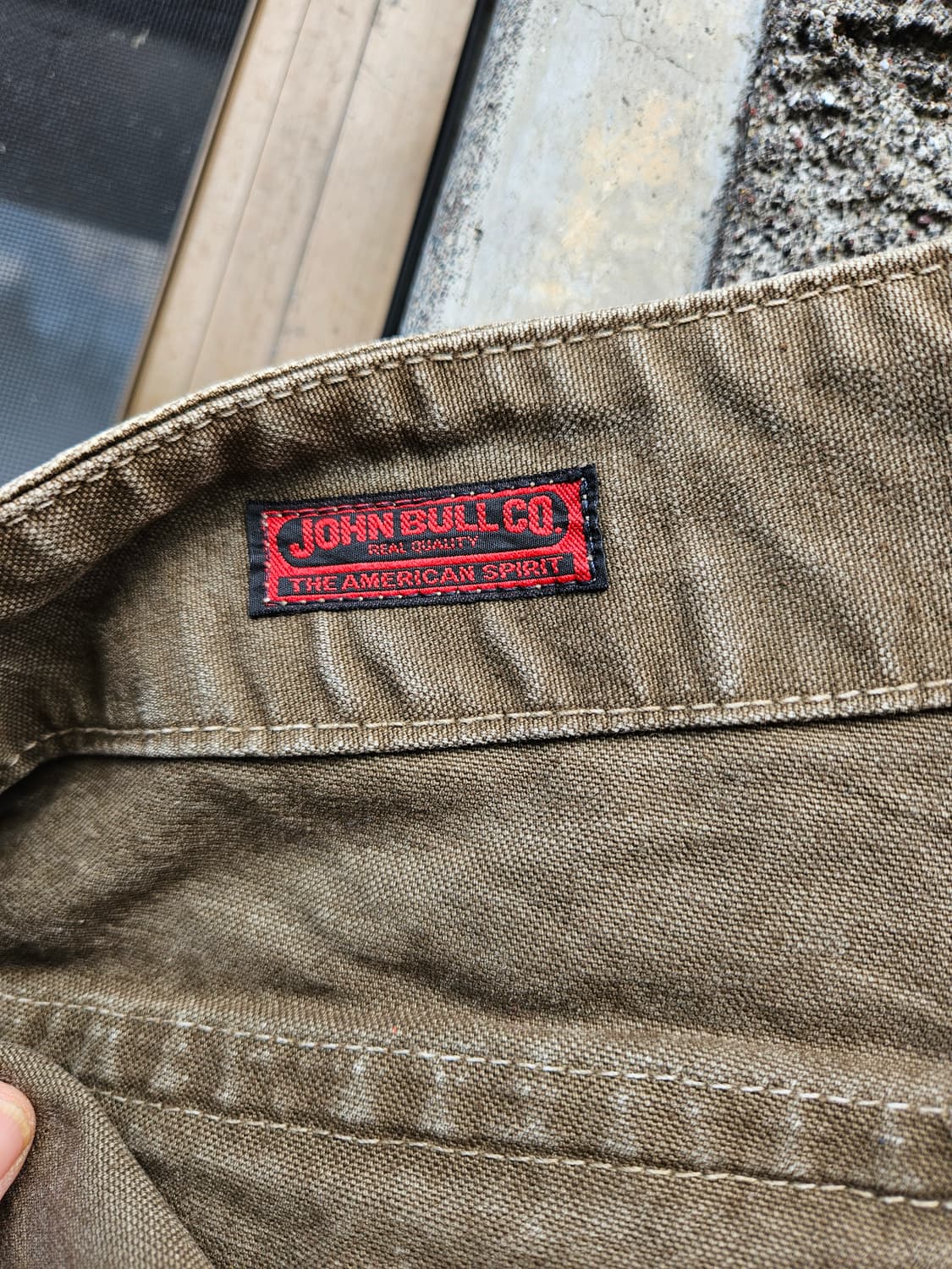 존 불 카키 퍼티그 데님 팬츠 (32) 상품이미지4