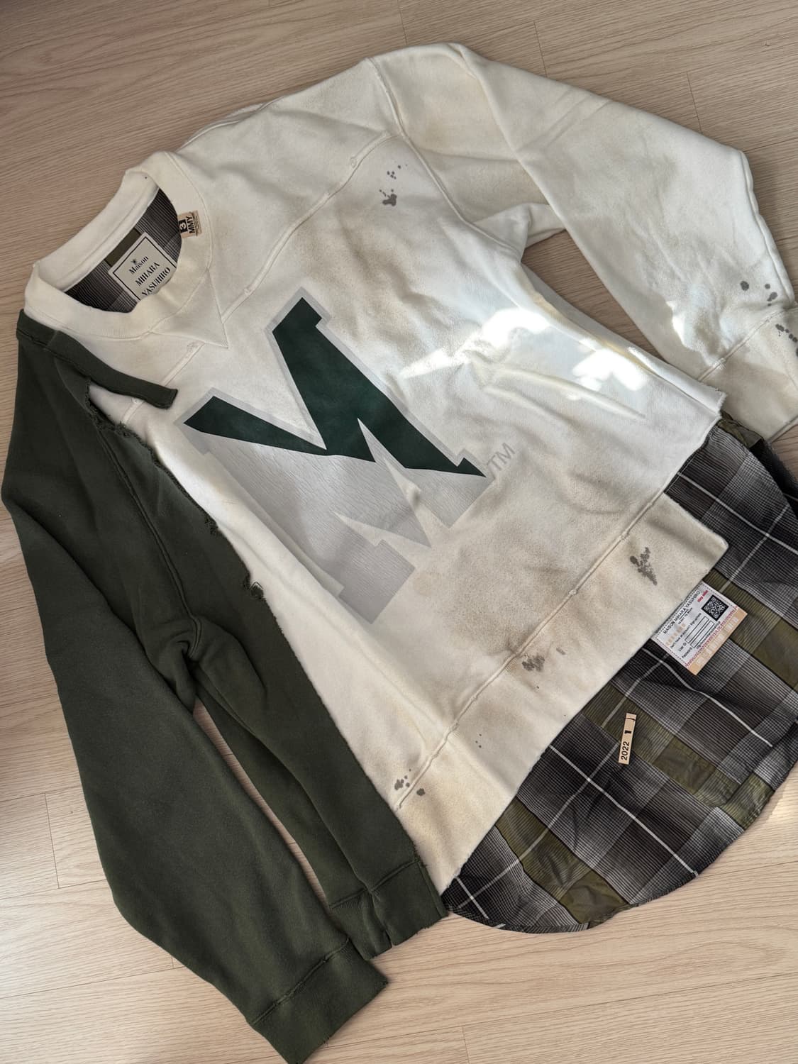 미하라 야스히로 스웻 + 셔츠 팝니다 상품이미지1