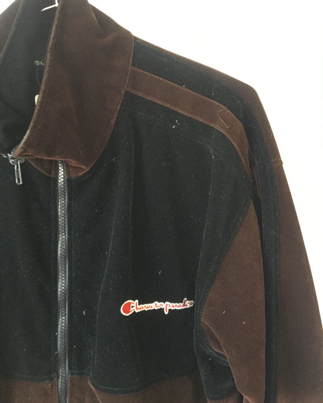 Back patch point velvet track set up 상품이미지6