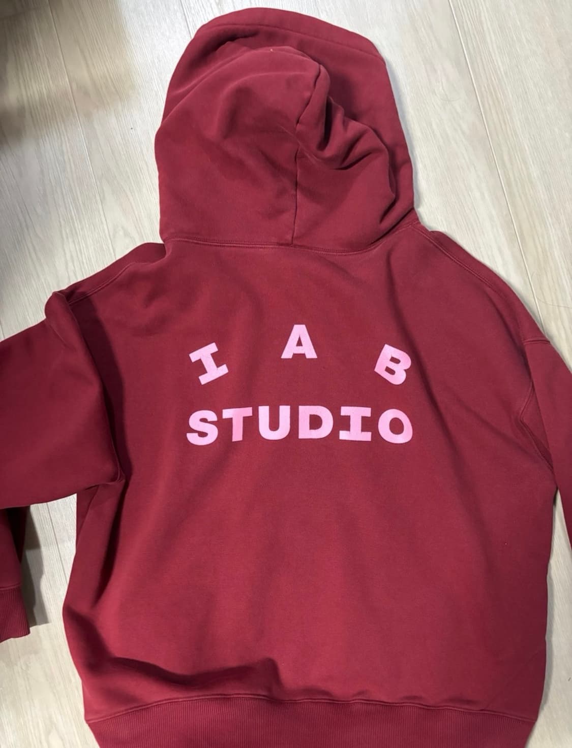 아이앱스튜디오 후드티 라즈베리 L 상품이미지1