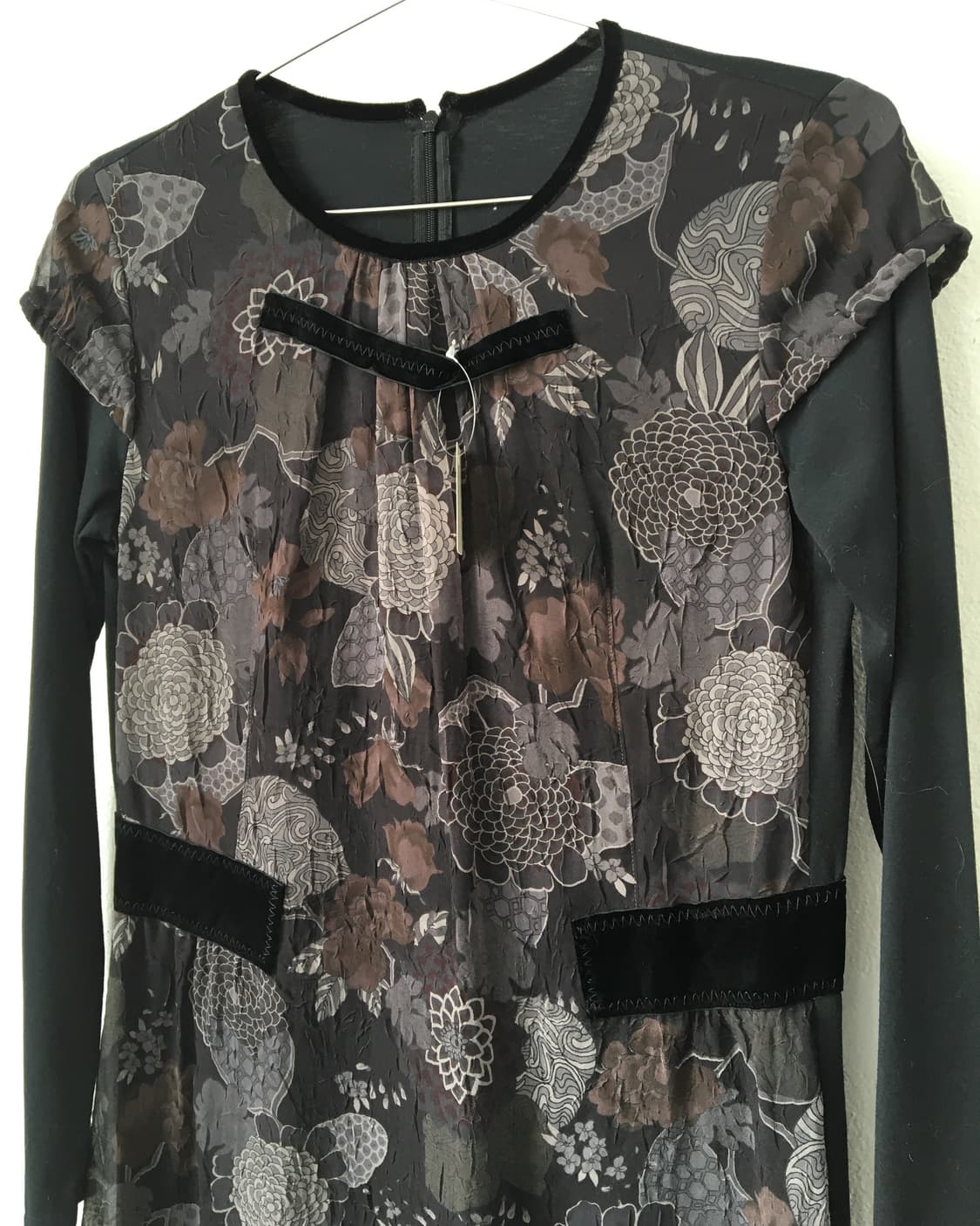 Pattern layered point onepiece 상품이미지4