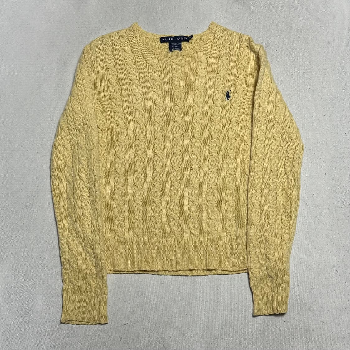 S 폴로랄프로렌 램스울 여성용 케이블 니트 상품이미지2