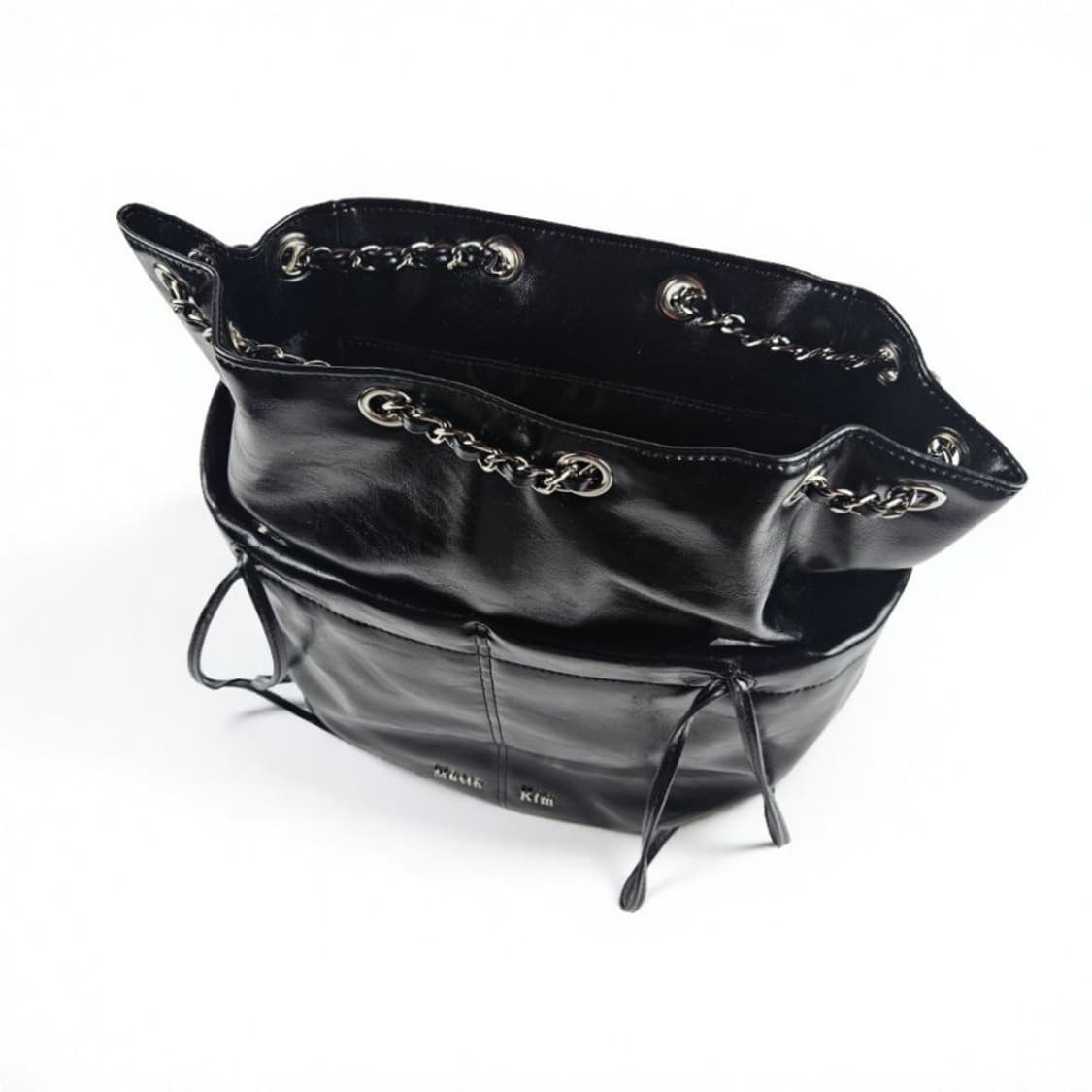 (새상품) 마뗑킴 드로우 스트링 리본 백팩 상품이미지3