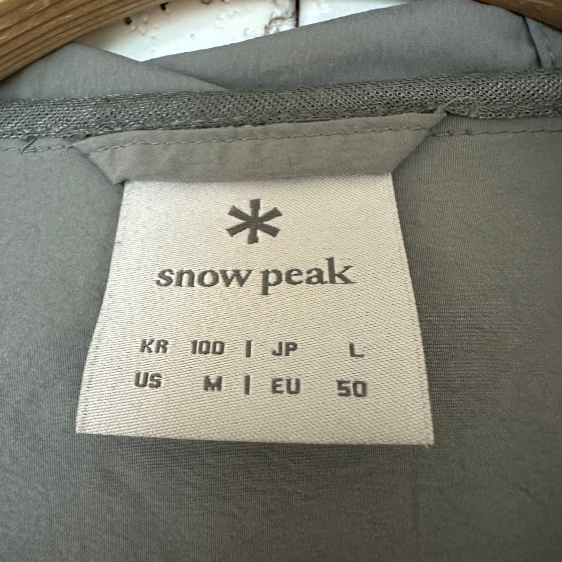 100 스노우피크 바람막이 상품이미지4