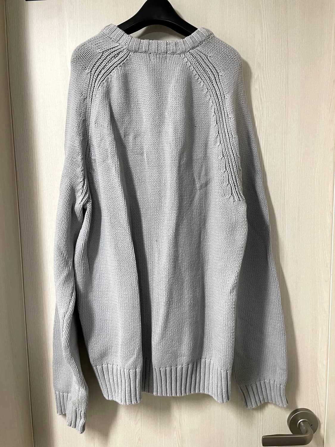 H&M/ 케이블 니트 슬리브/ XL 상품이미지2