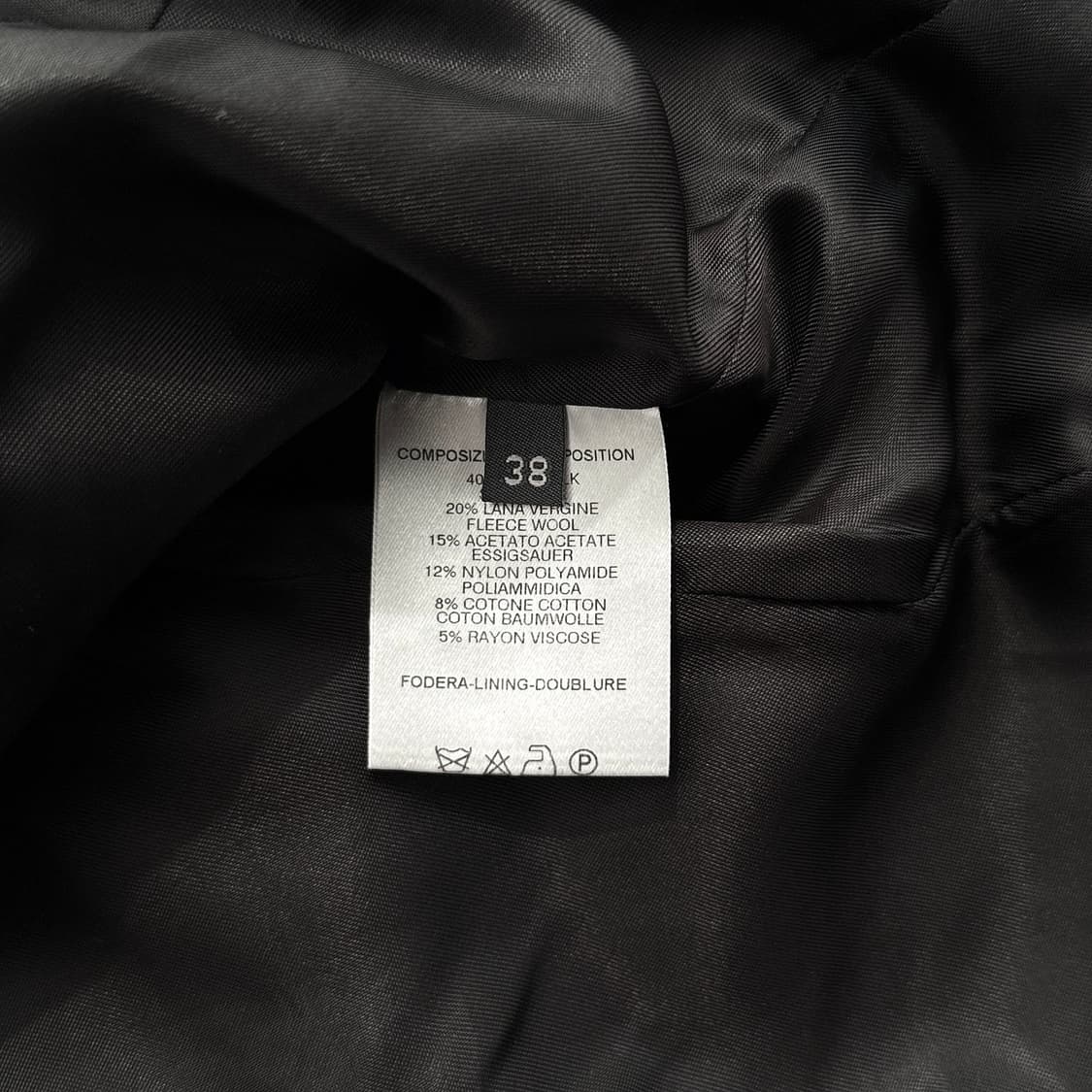 알렉산더맥퀸 피크 숄더 레이스 블레이저 상품이미지4