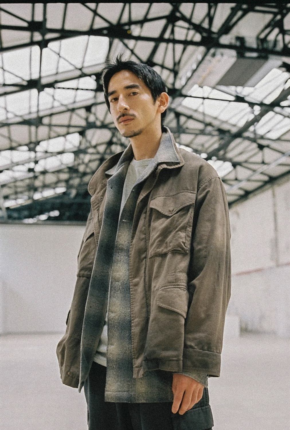 아워셀브스 25FW 빈티지 워시드 밀 자켓 모카 2사이즈 판매 상품이미지3