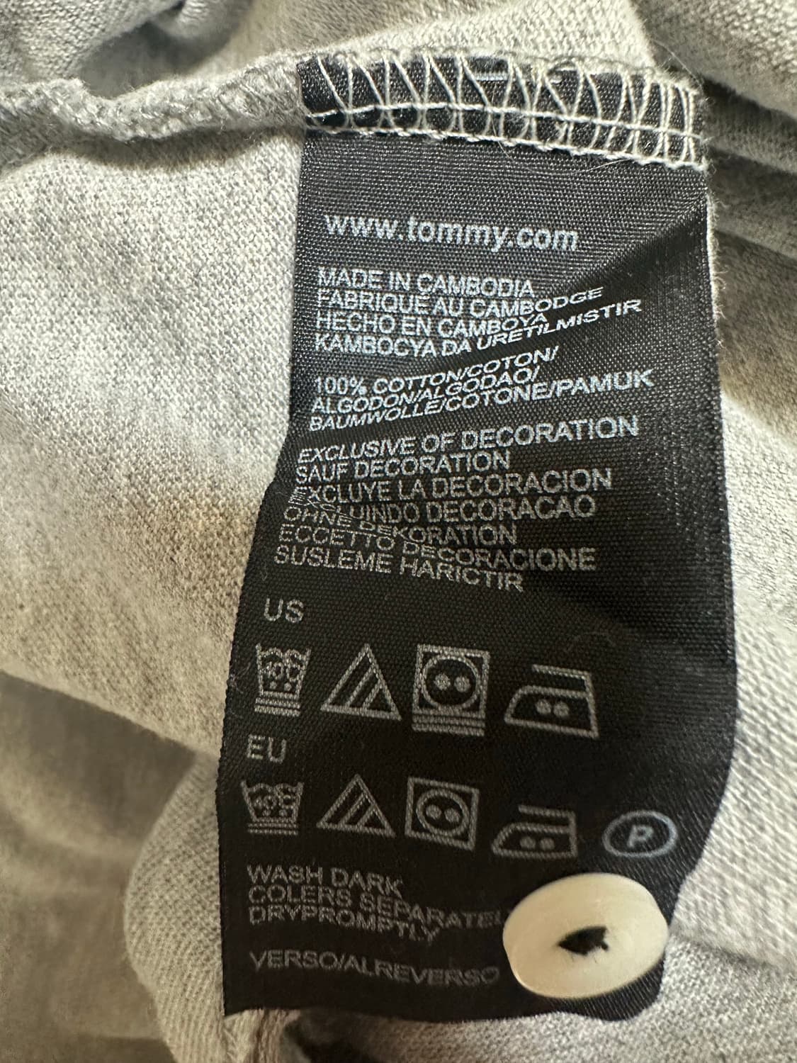타미힐피거 그레이 반팔 폴로티 상품이미지8