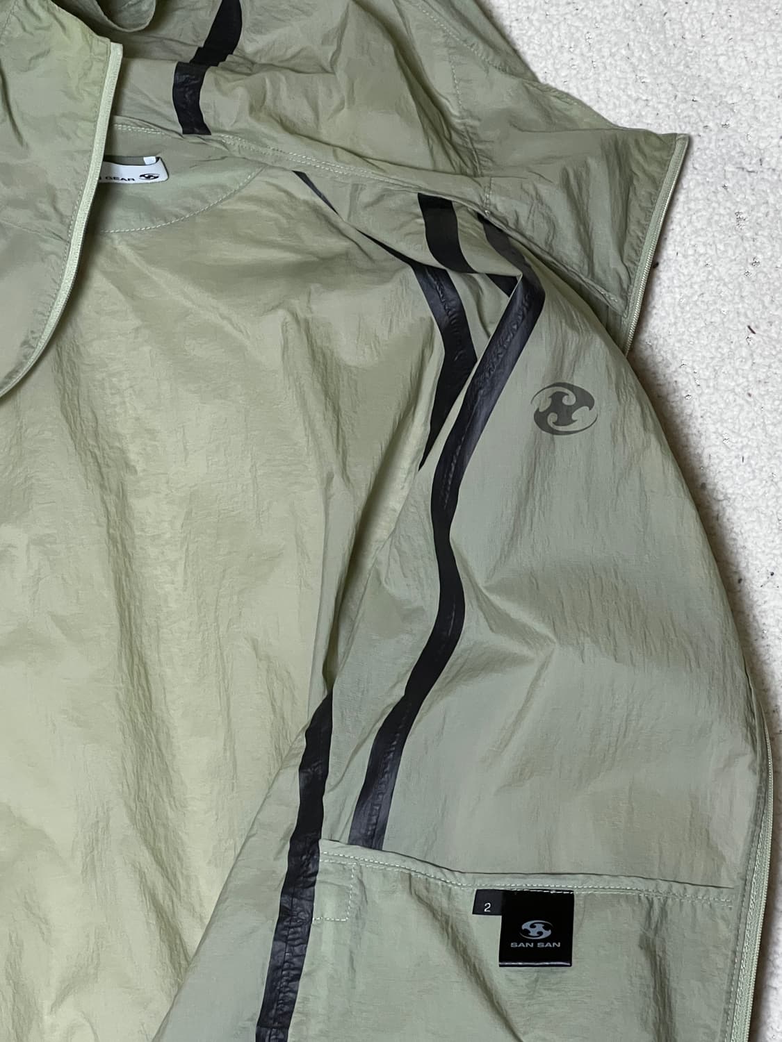 산산기어 심 실링 자켓 제이드 - 22FW 상품이미지4