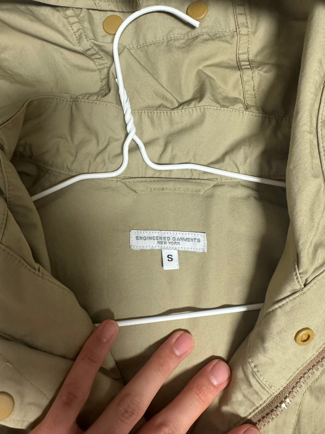 엔지니어드 가먼츠 아틀란틱파카 카키 S 상품이미지5