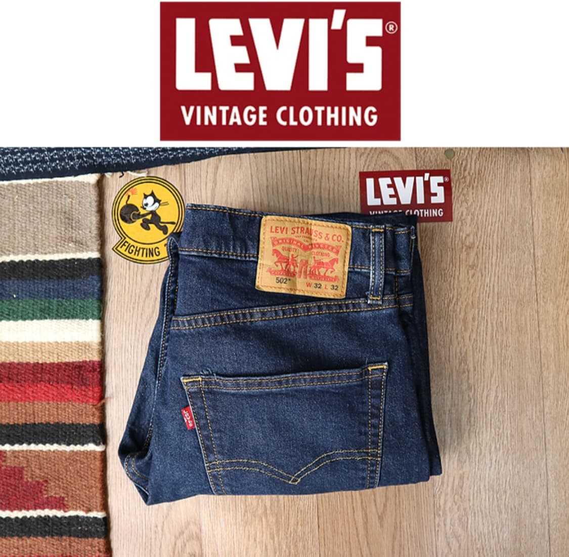 levis 리바이스 502 슬림핏 데님 31-32 상품이미지1