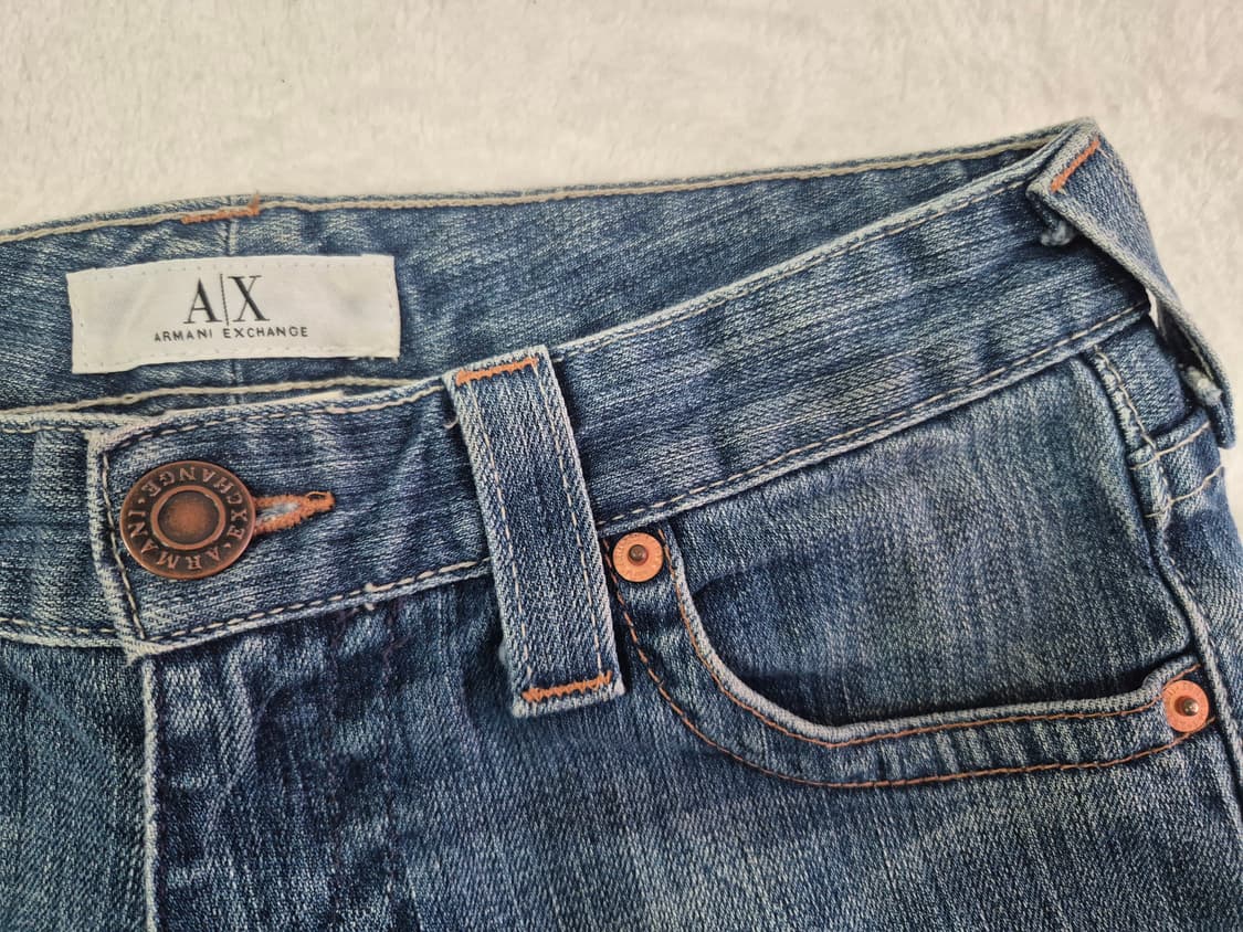아르마니 익스체인지 부츠컷 데님 청바지 상품이미지4