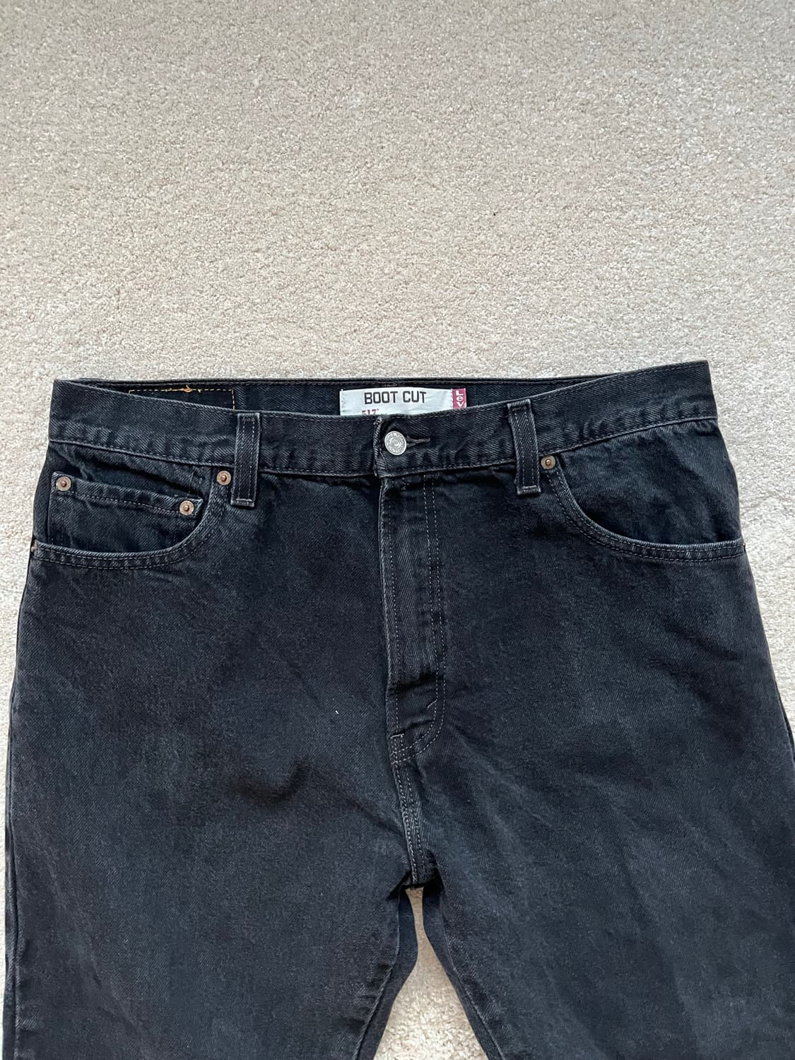 00s 리바이스 517 블랙 데님 (31-33) 상품이미지3