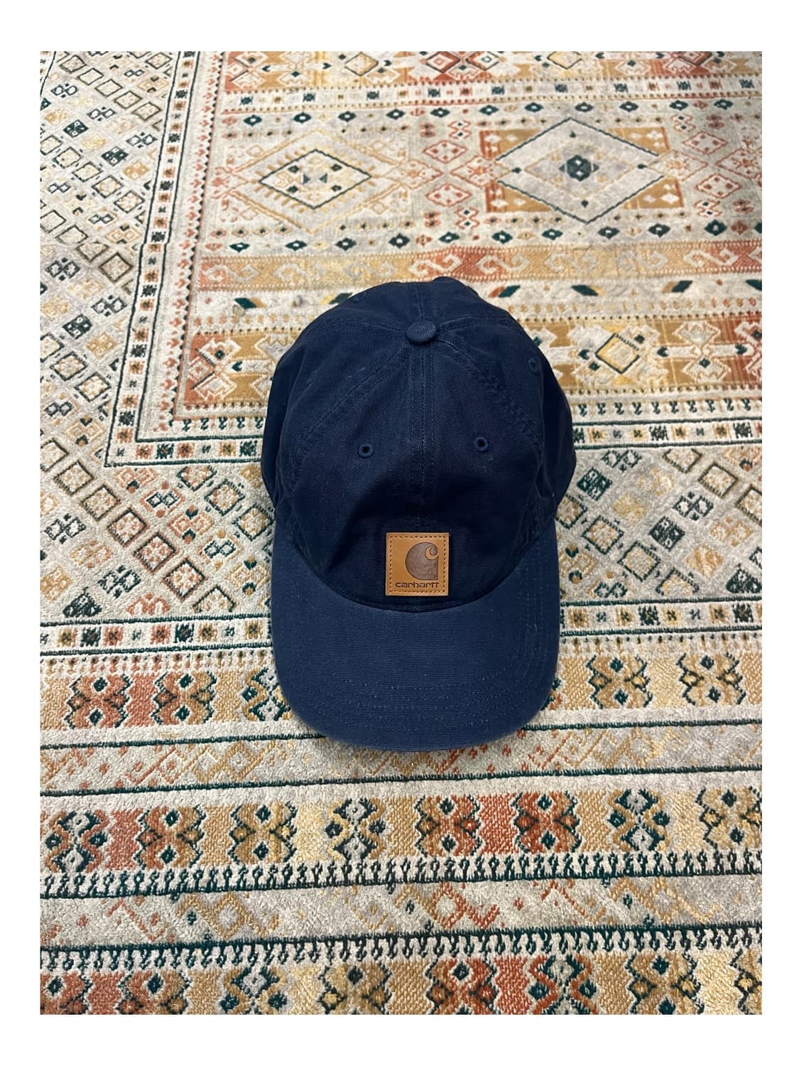 칼하트 볼캡 네이비 #csz3026 상품이미지1