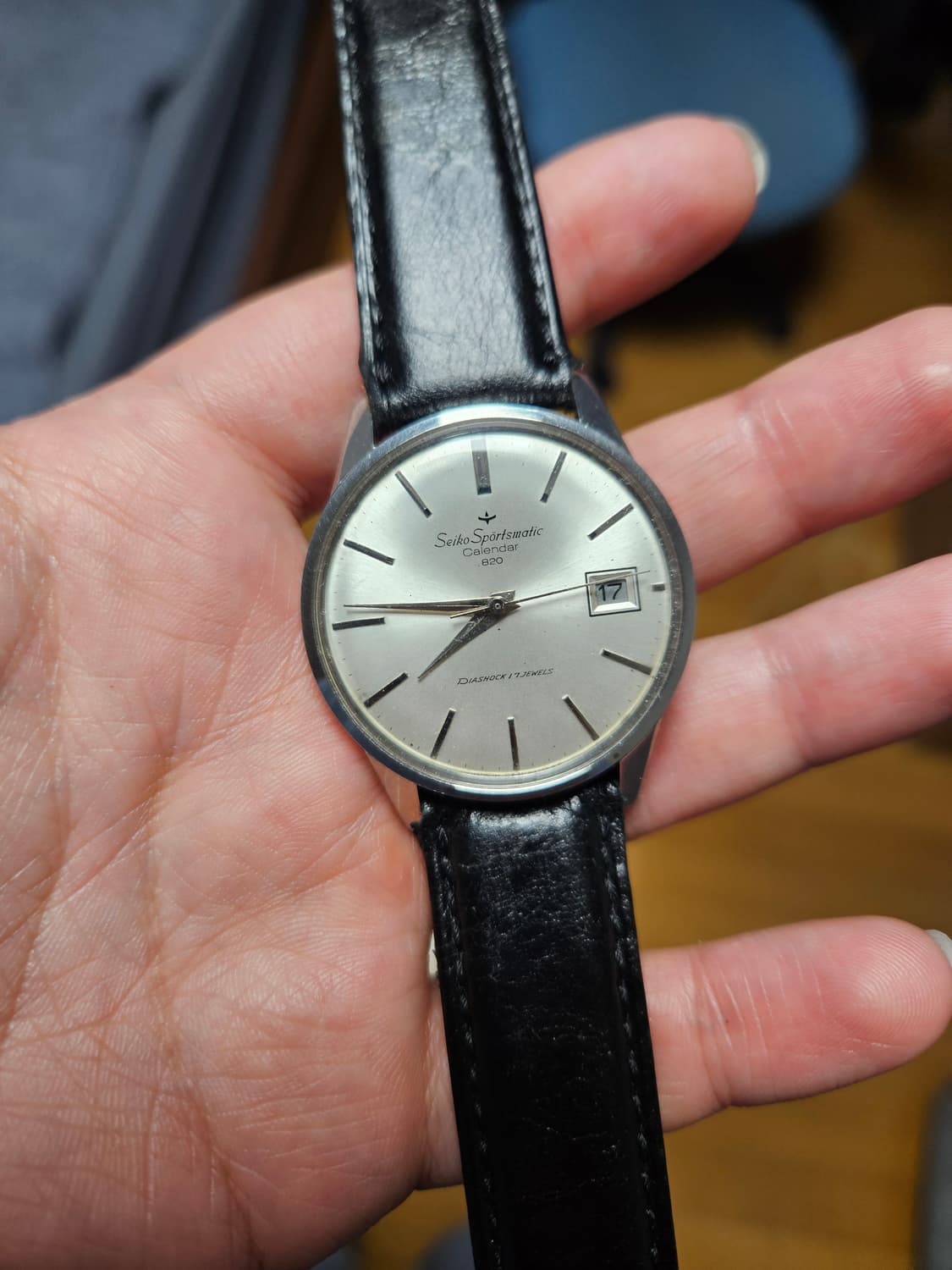 1960s 세이코 스포츠매틱 캘린더 820 초희귀 빈티지 시계 상품이미지1