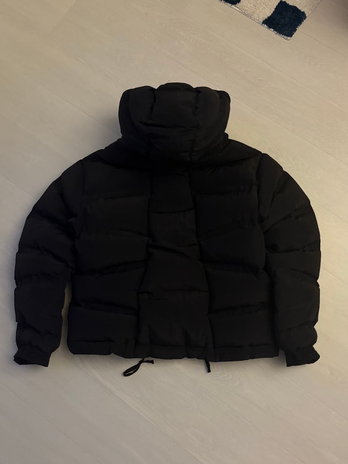 언어펙티드 오블리크 퀼티드 다운 패딩 M 상품이미지6