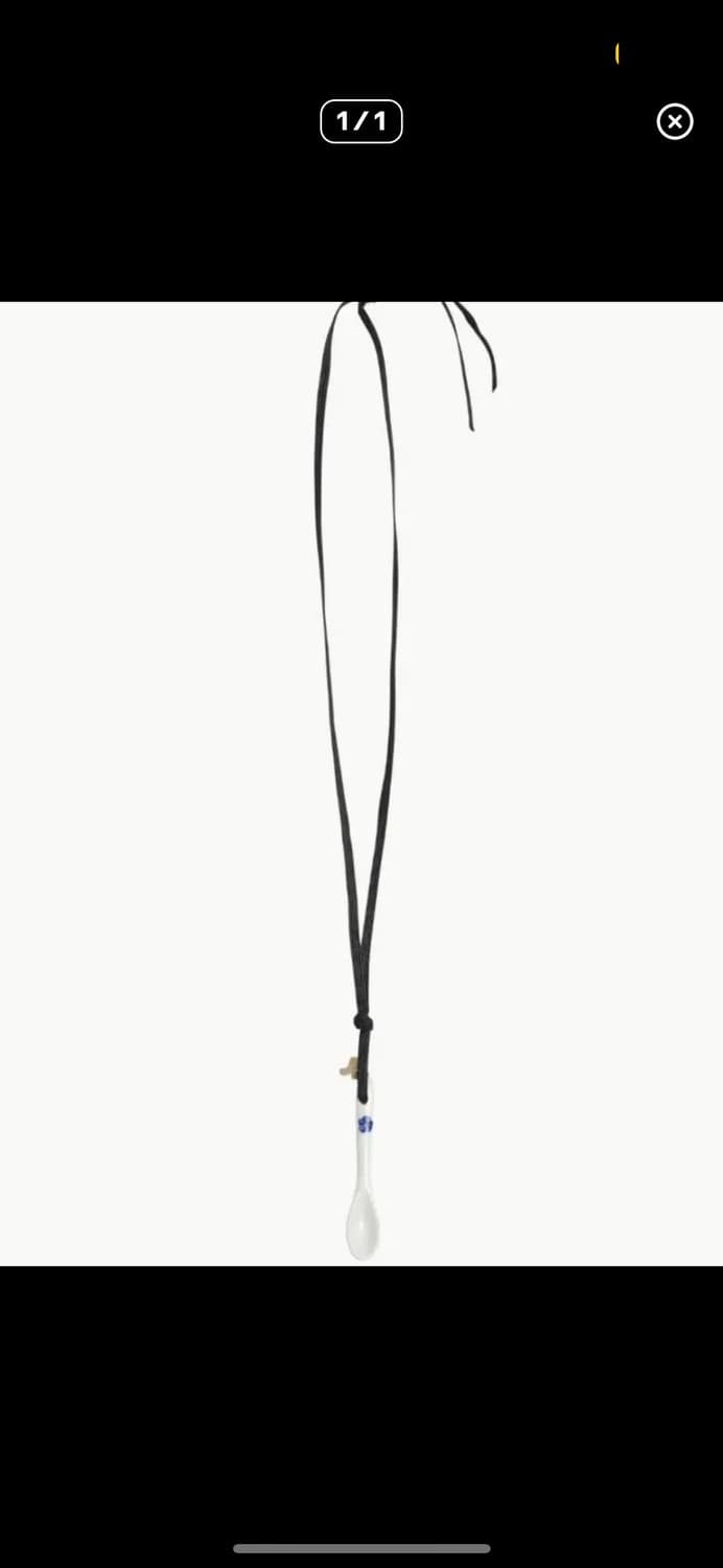 Niccolo Pasqualetti 니콜로 파스쿠알레티 스푼 목걸이 os 상품이미지1